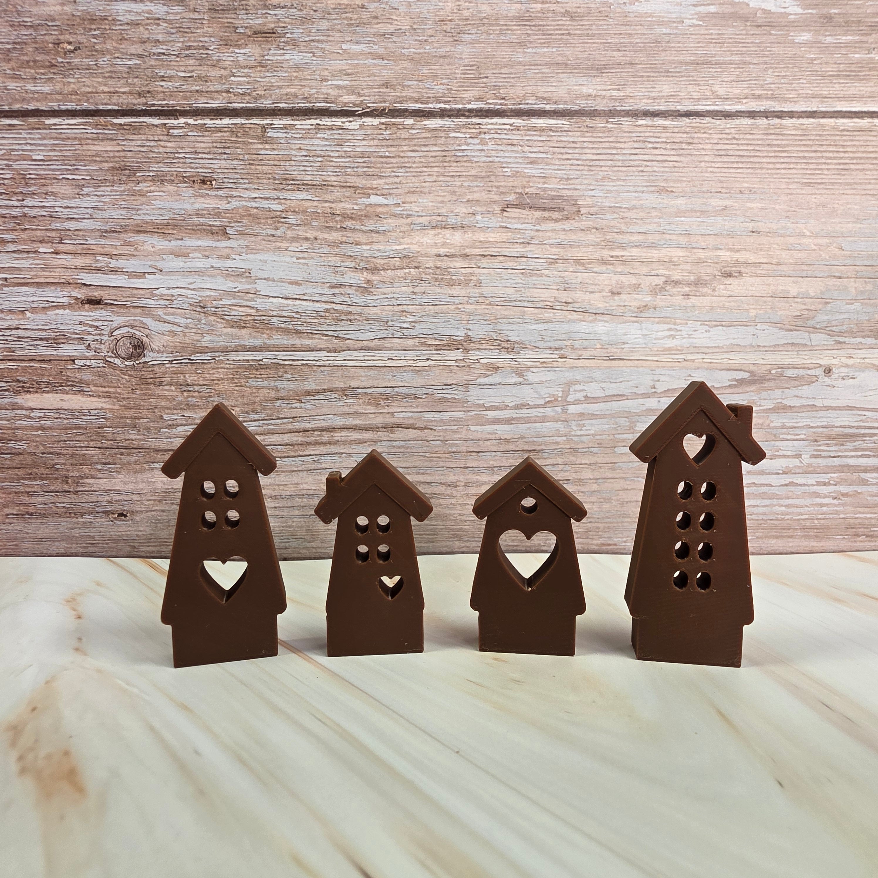 3D Druckdatei – Klötzchenhäuser Herz 6 - STL