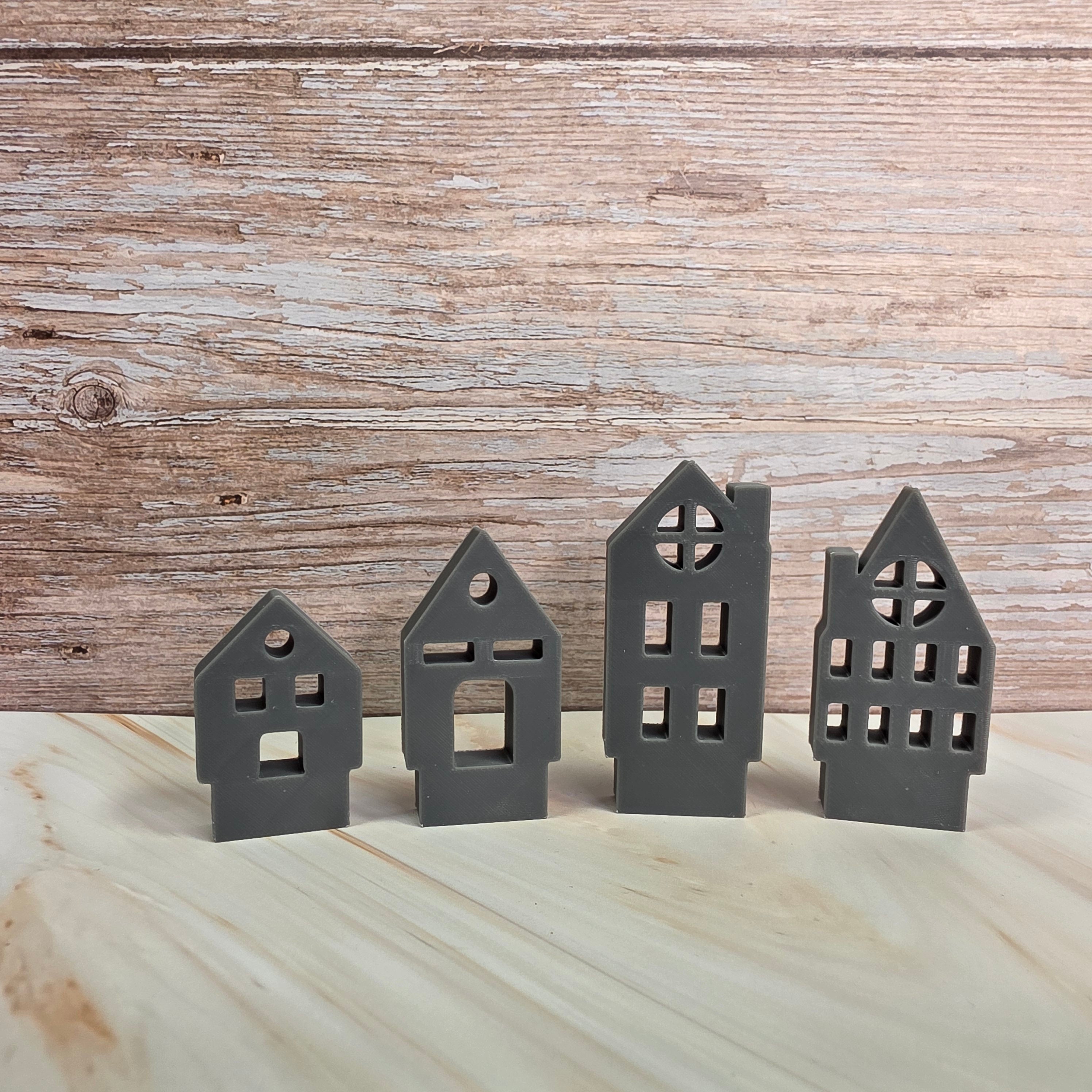 3D Druckdatei – Klötzchenhäuser Basic 8 - STL