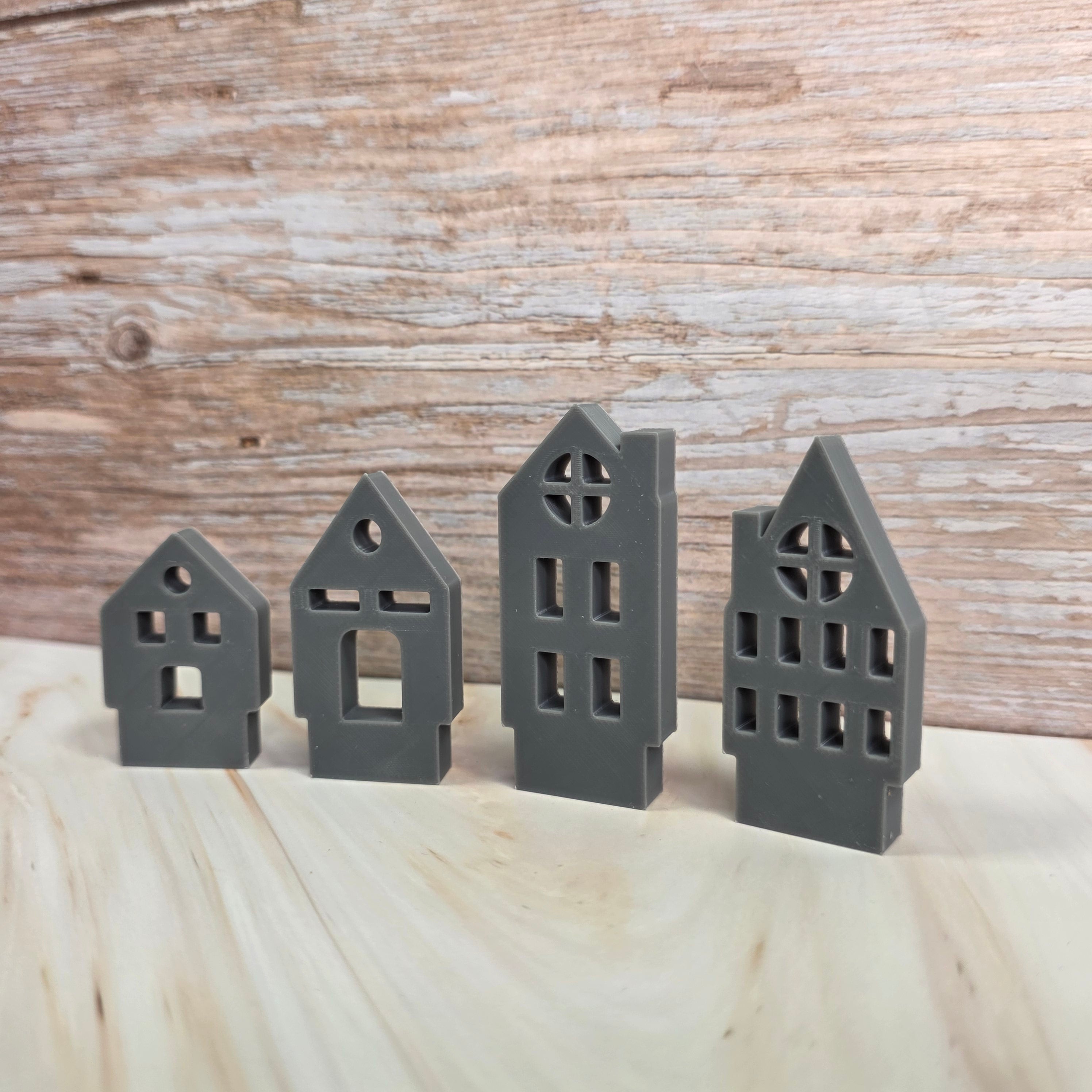 3D Druckdatei – Klötzchenhäuser Basic 8 - STL