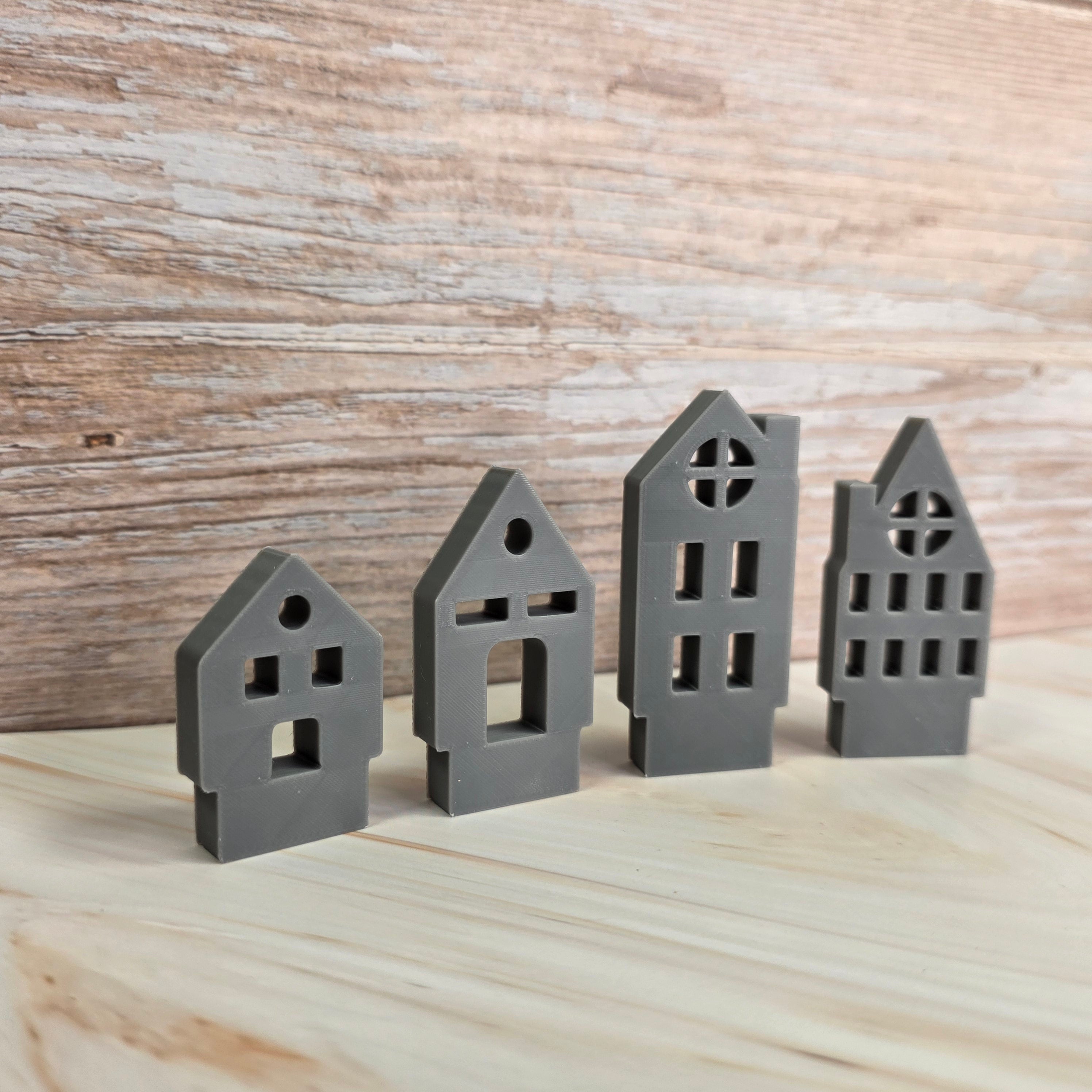 3D Druckdatei – Klötzchenhäuser Basic 8 - STL