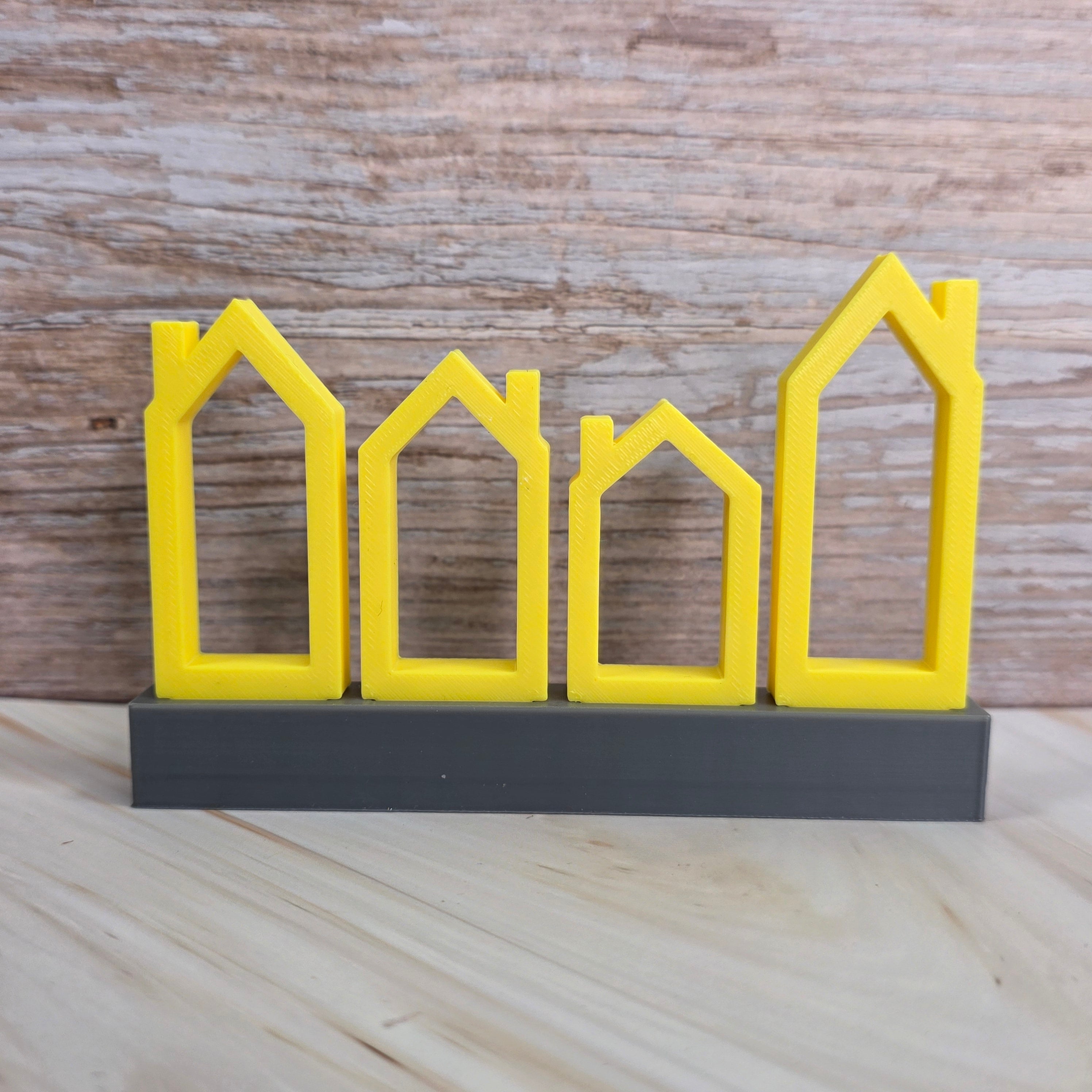 3D Druckdatei – Klötzchenhäuser Basic 6 - STL