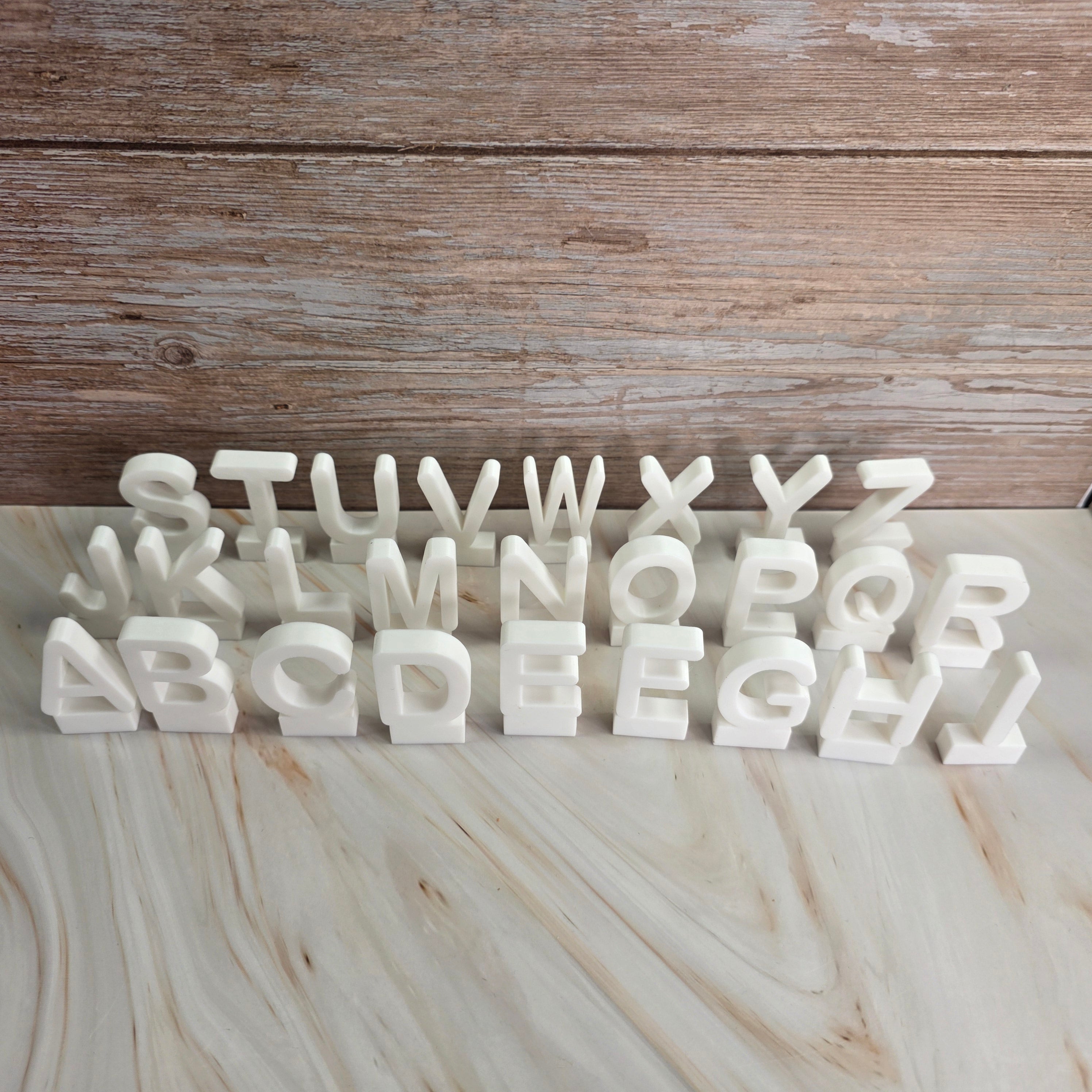 3D Druckdatei – Motivklötzchen - Buchstaben - STL