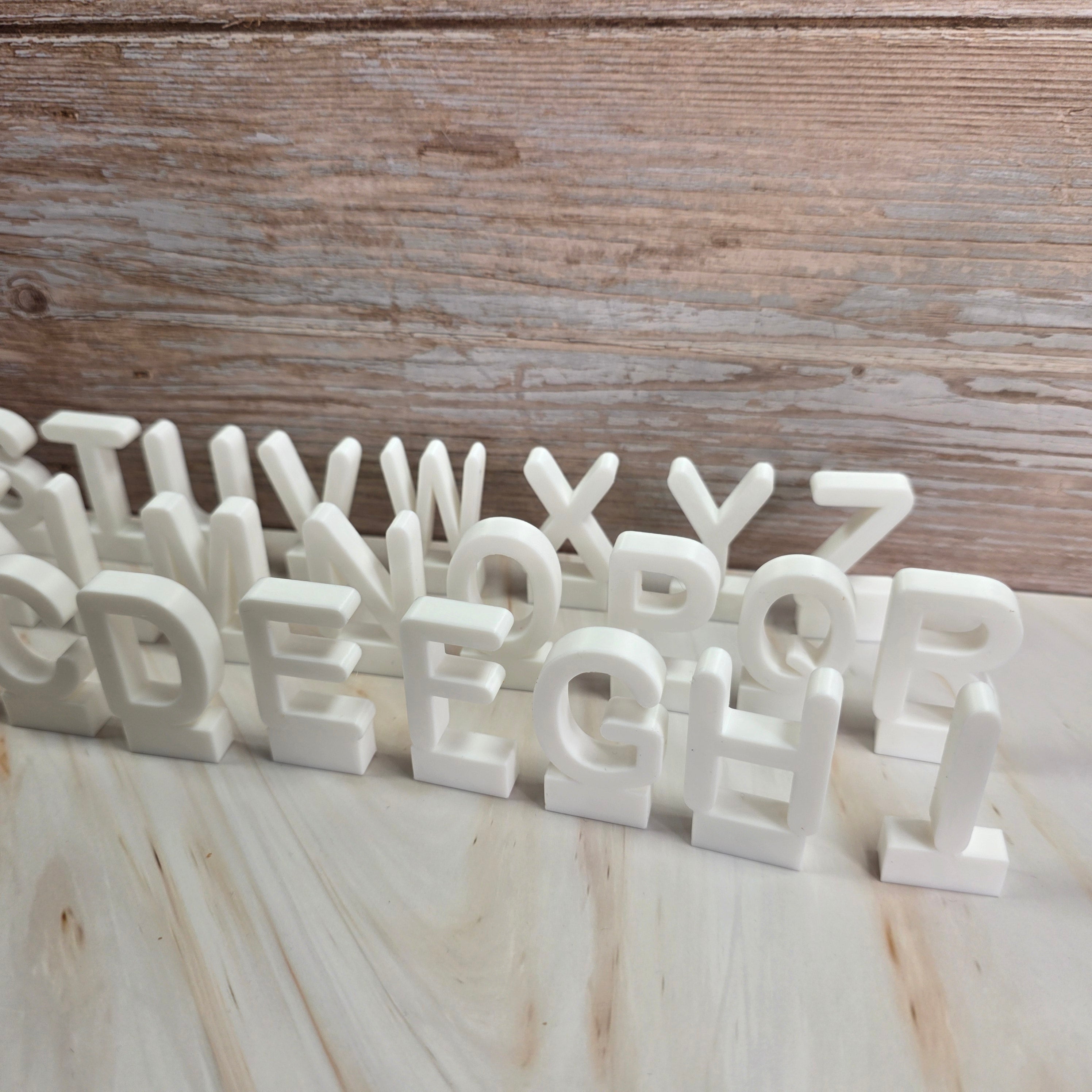 3D Druckdatei – Motivklötzchen - Buchstaben - STL