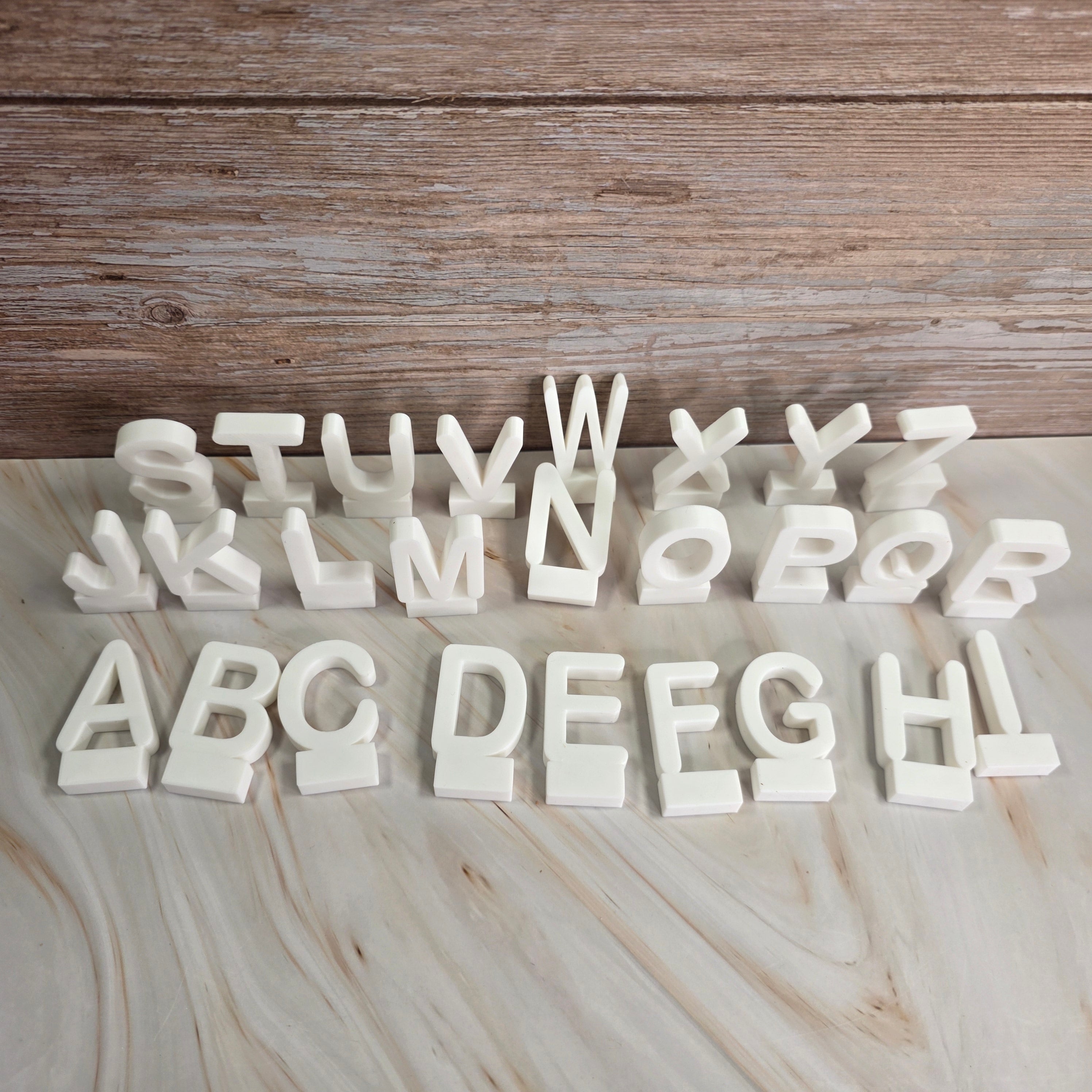3D Druckdatei – Motivklötzchen - Buchstaben - STL