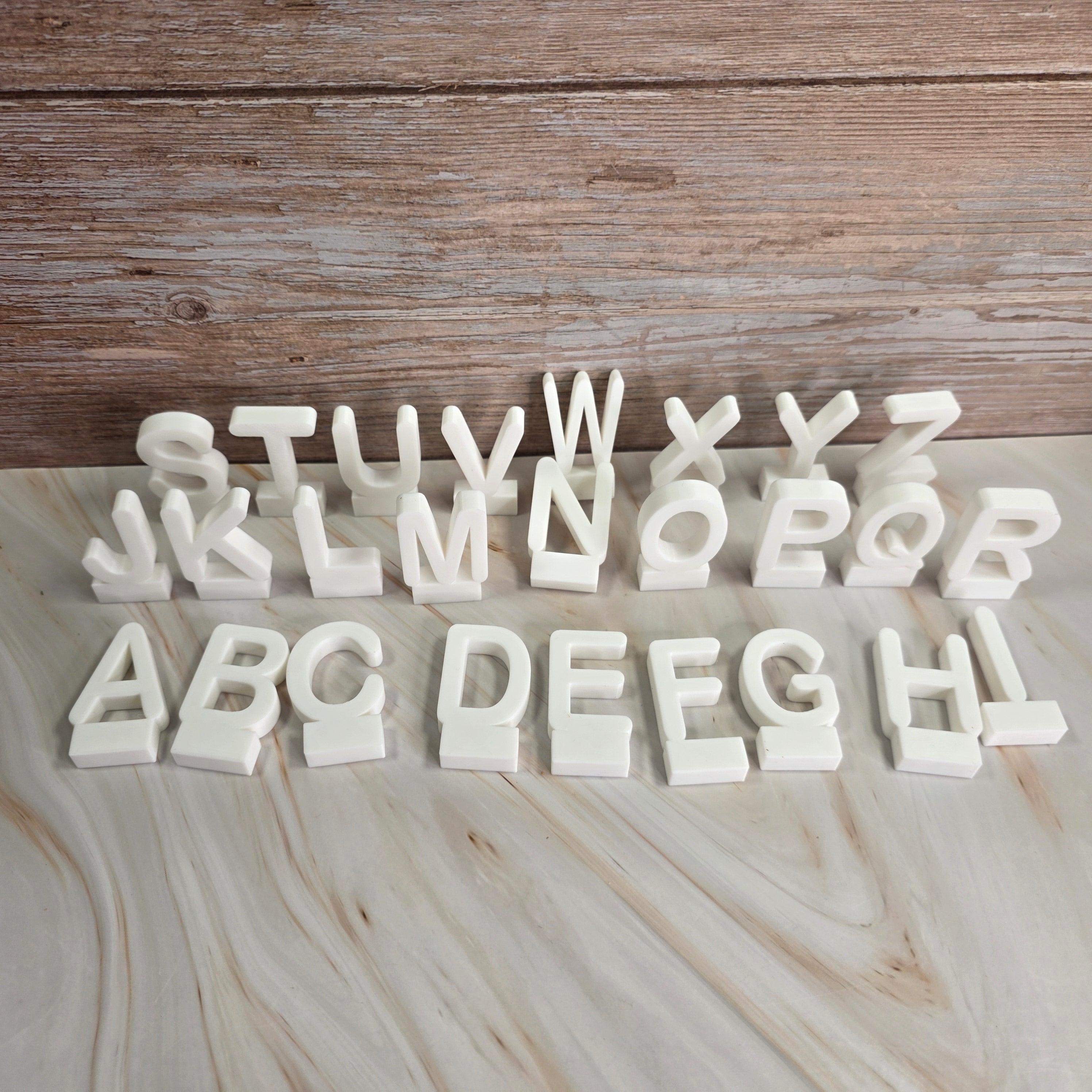 3D Druckdatei – Motivklötzchen - Buchstaben - STL