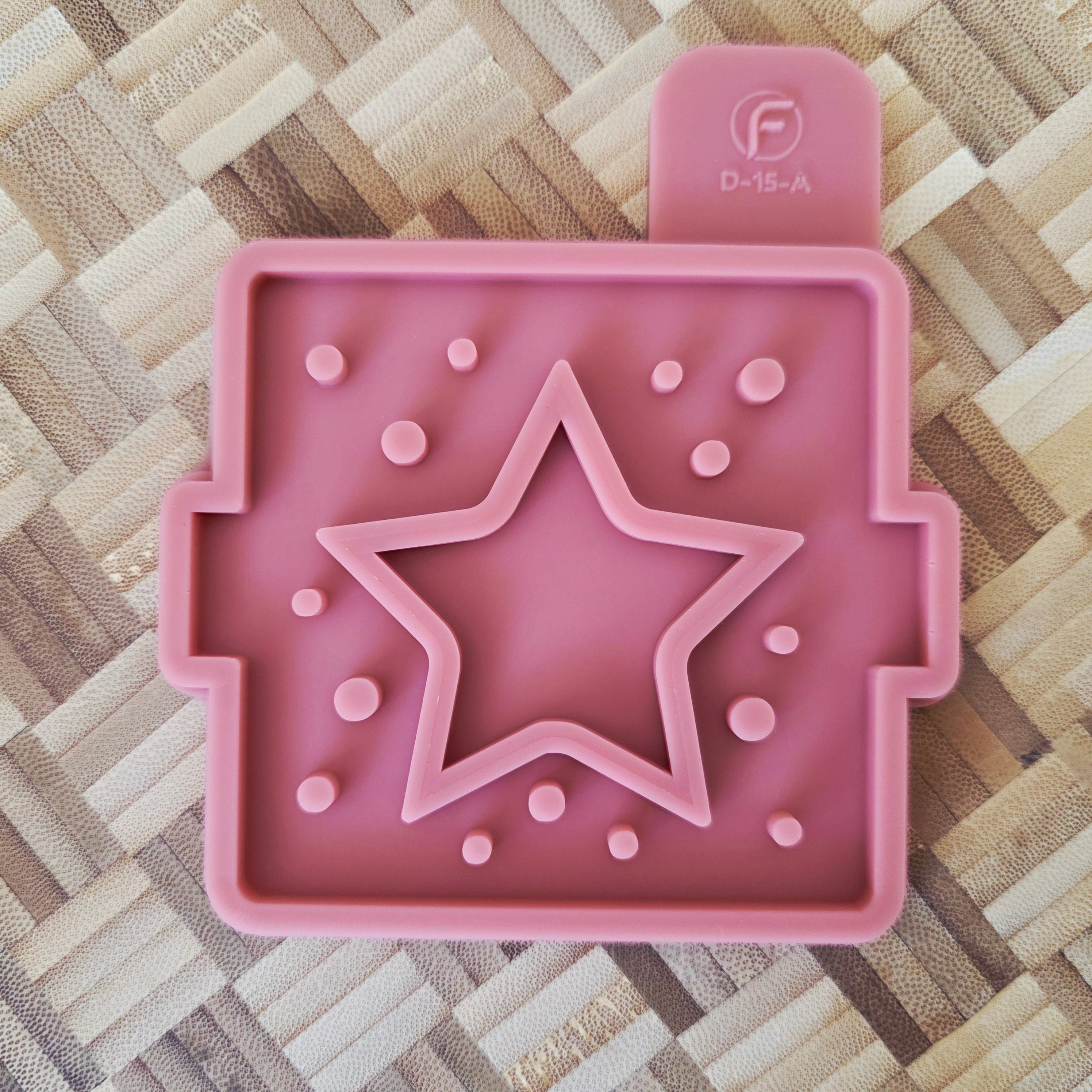Silikon – Gießform – Geschenkdosen-Deckel Sternenlicht -