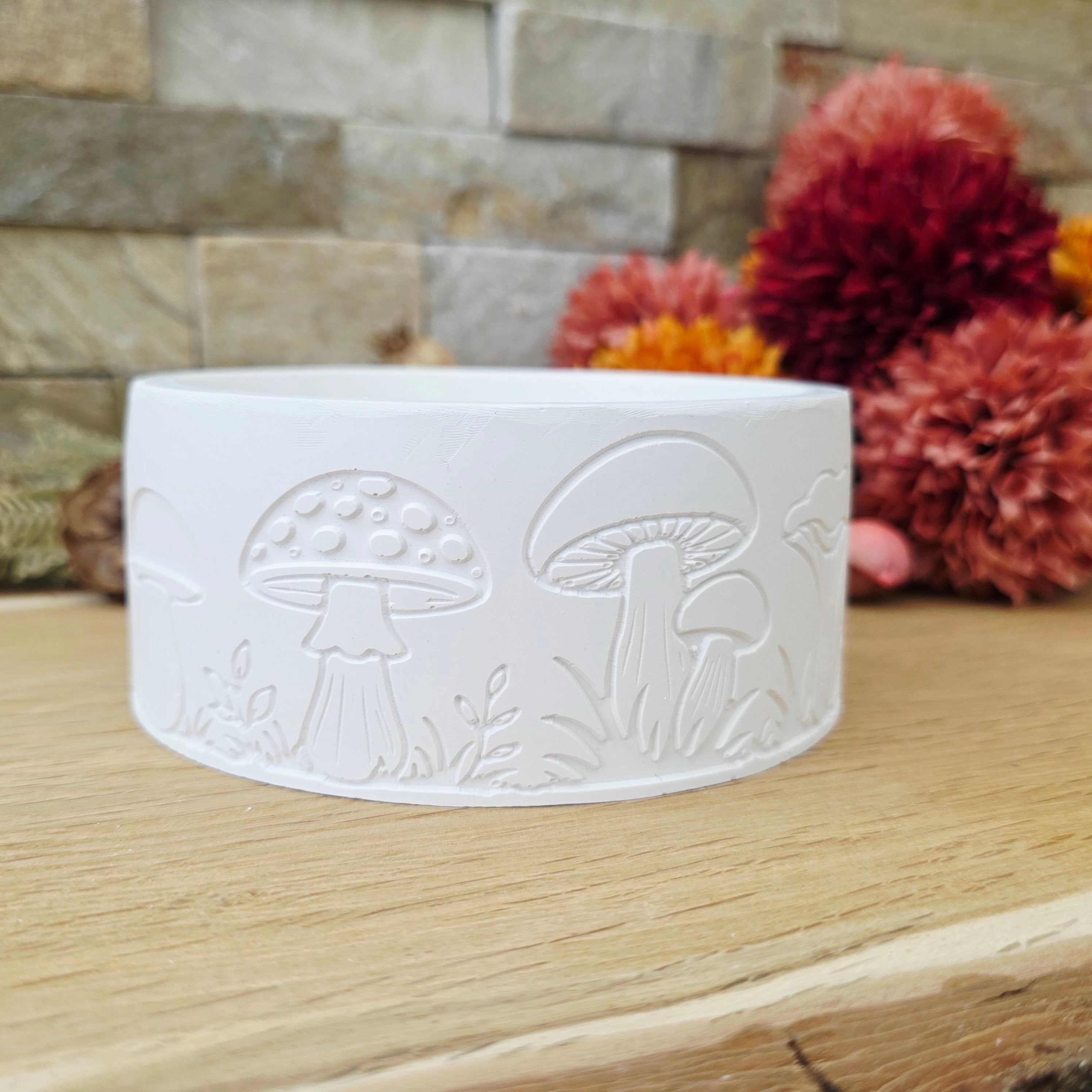 Motivband für unsere Schalenform - Pilze -