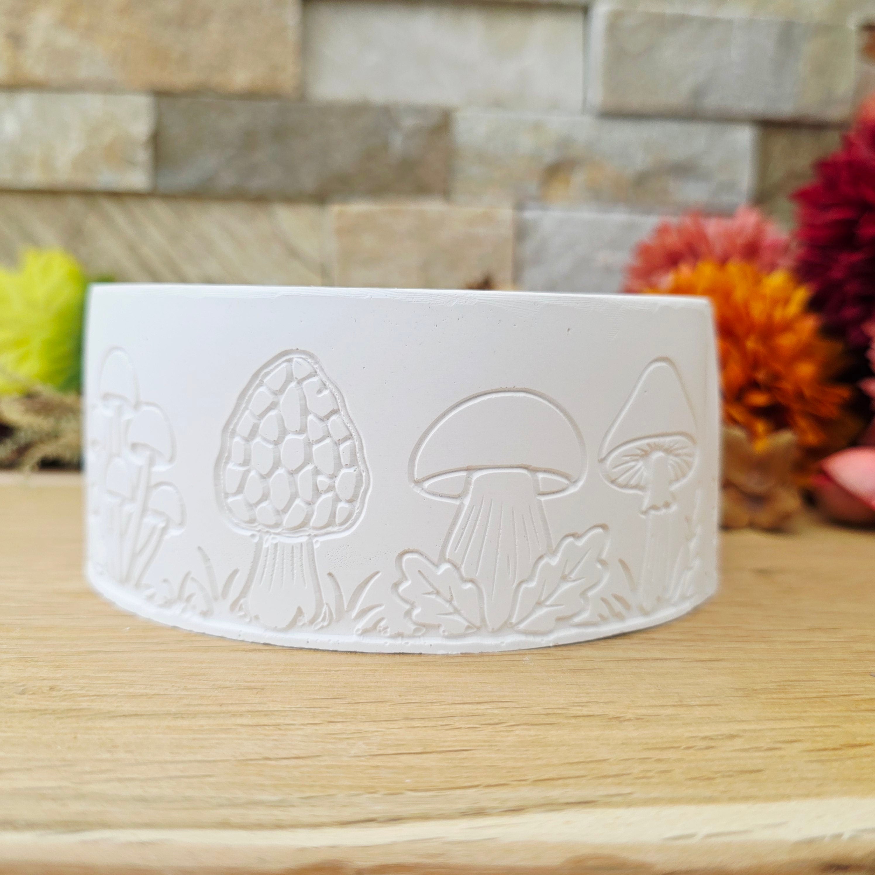 Motivband für unsere Schalenform - Pilze -