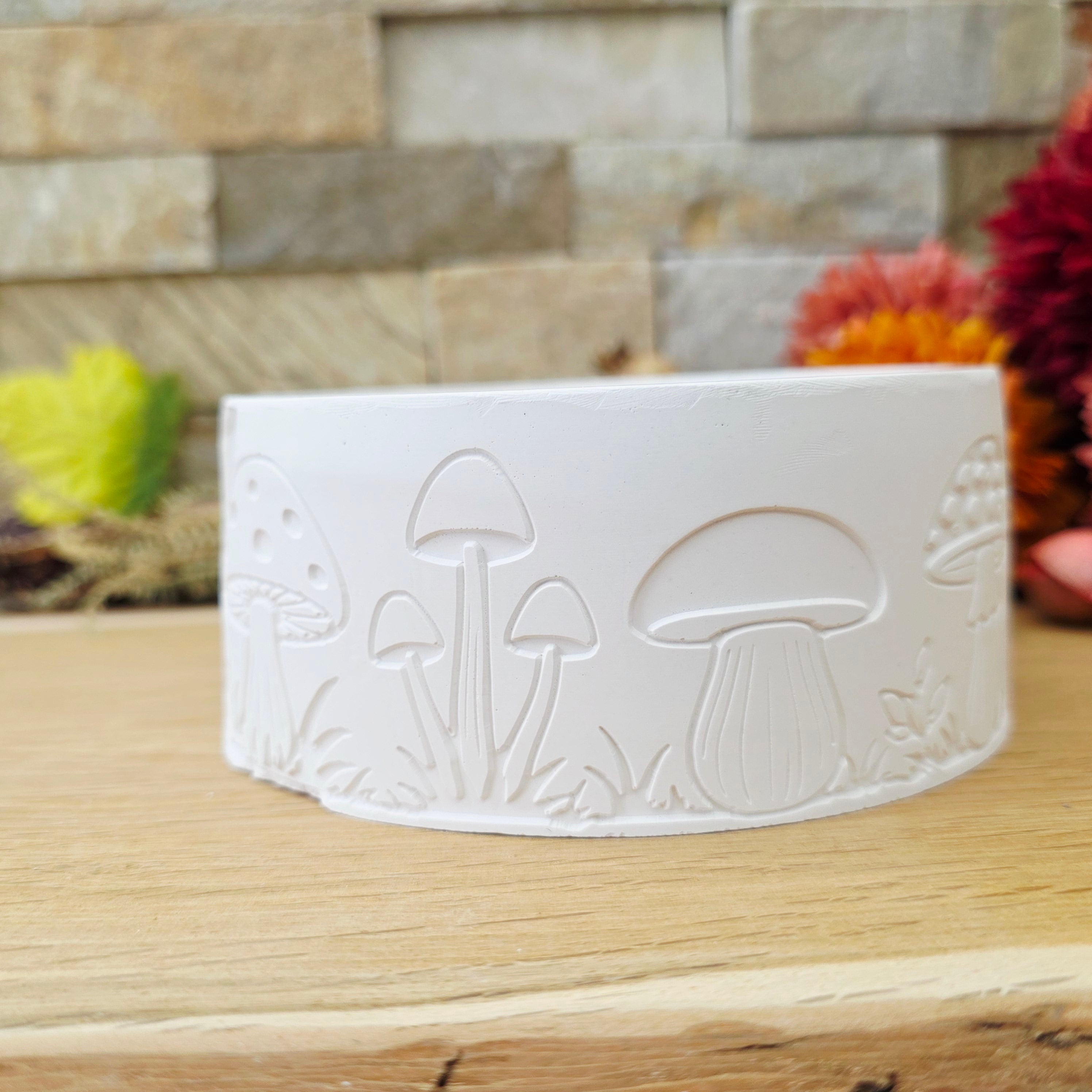 Motivband für unsere Schalenform - Pilze -
