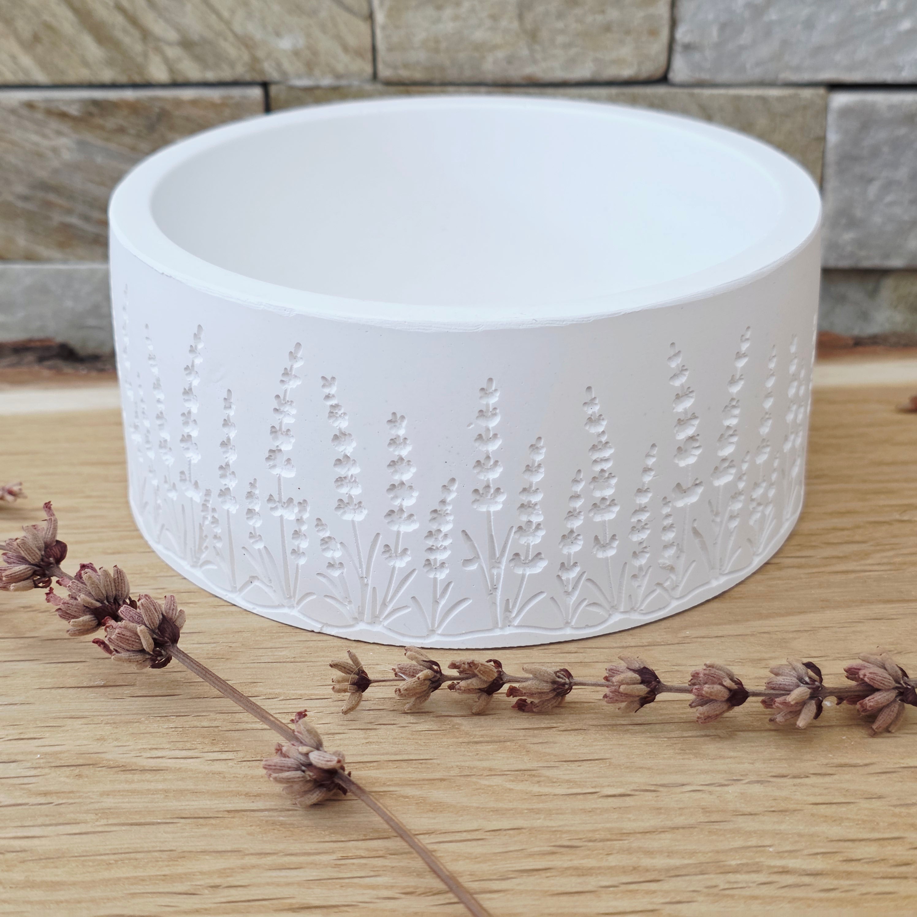 Motivband für unsere Schalenform - Lavendel -