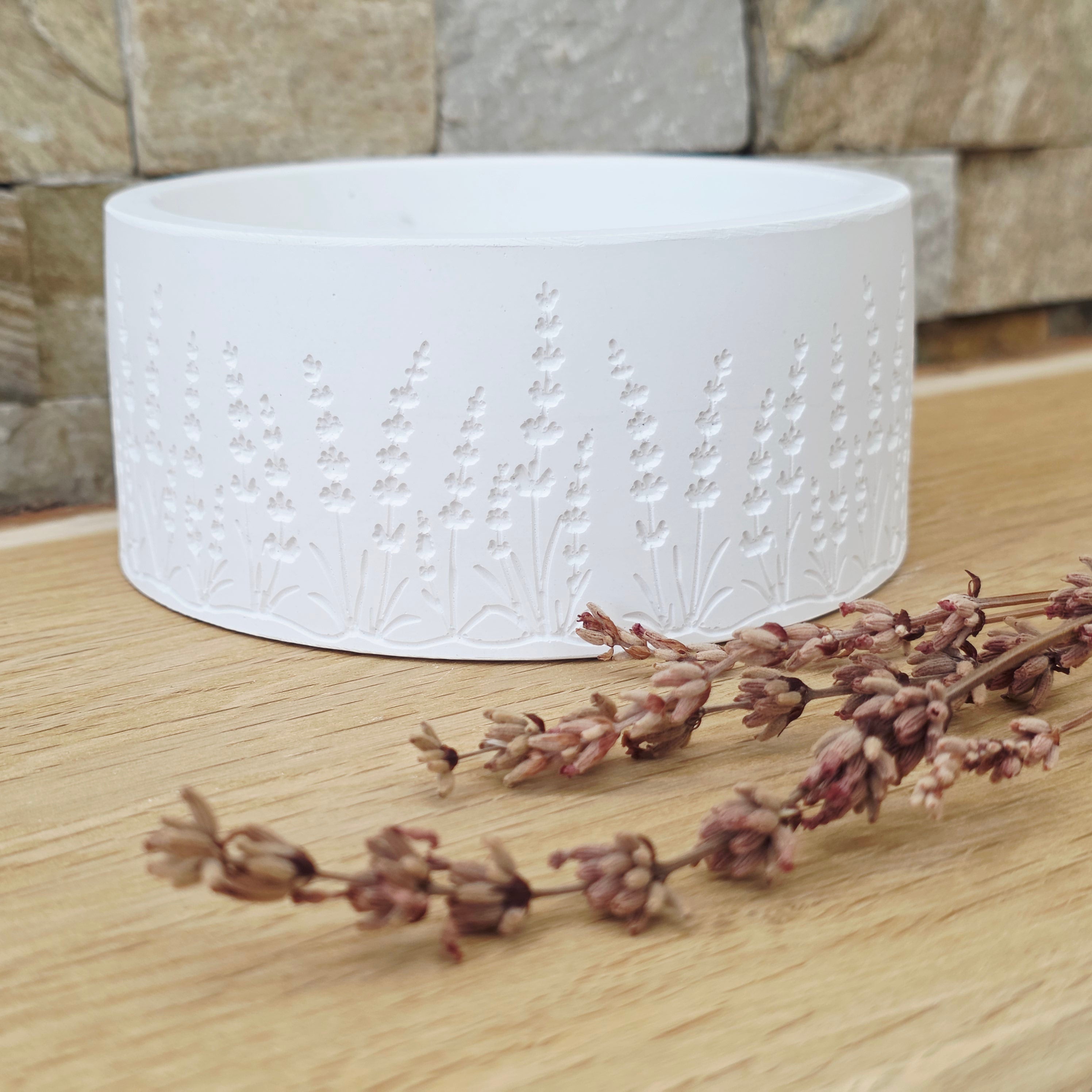 Motivband für unsere Schalenform - Lavendel -