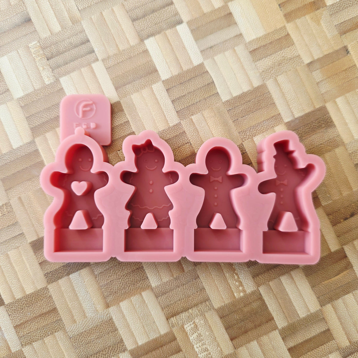 Silikongießform – Lebkuchenfiguren – Stecksystem