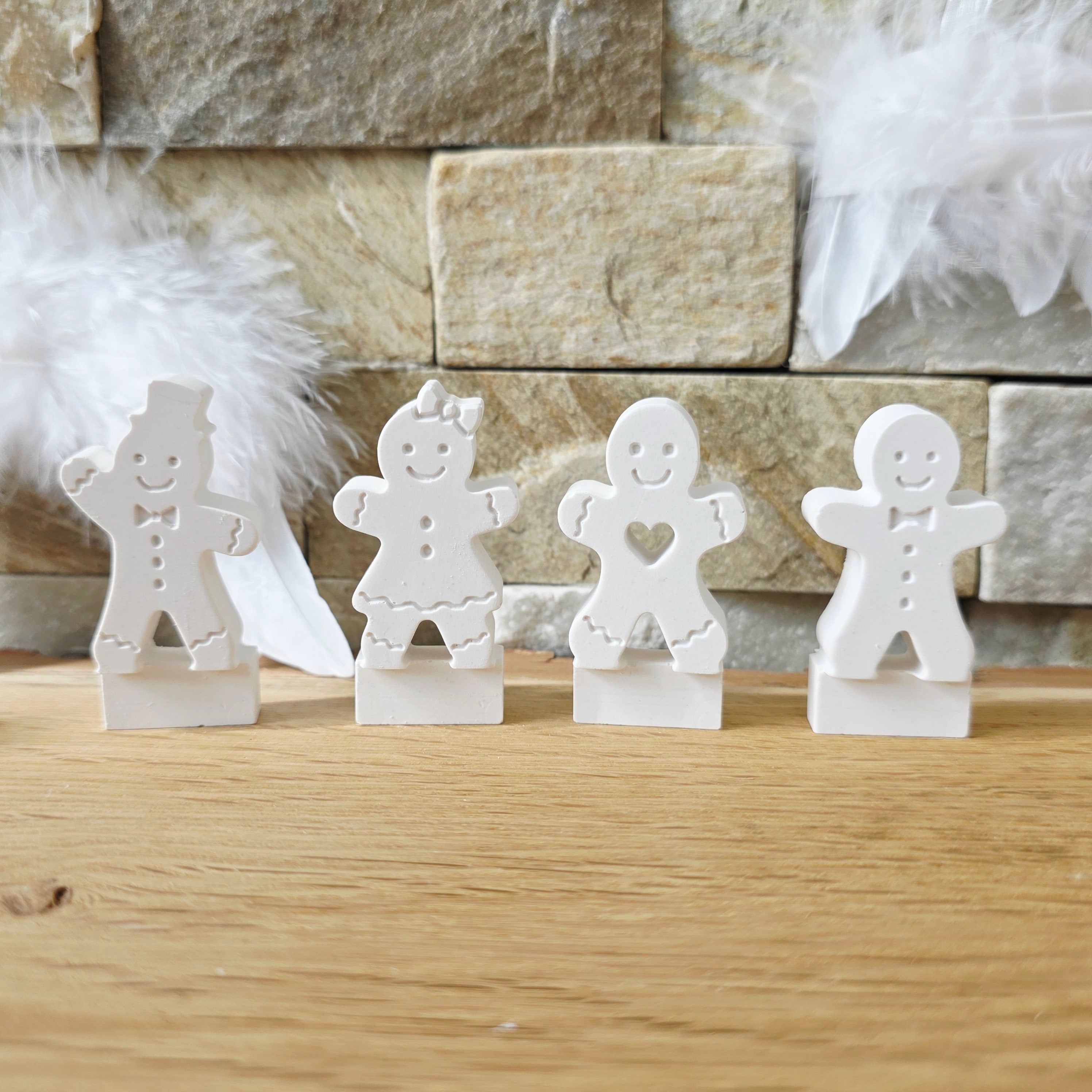 Silikongießform – Lebkuchenfiguren – Stecksystem