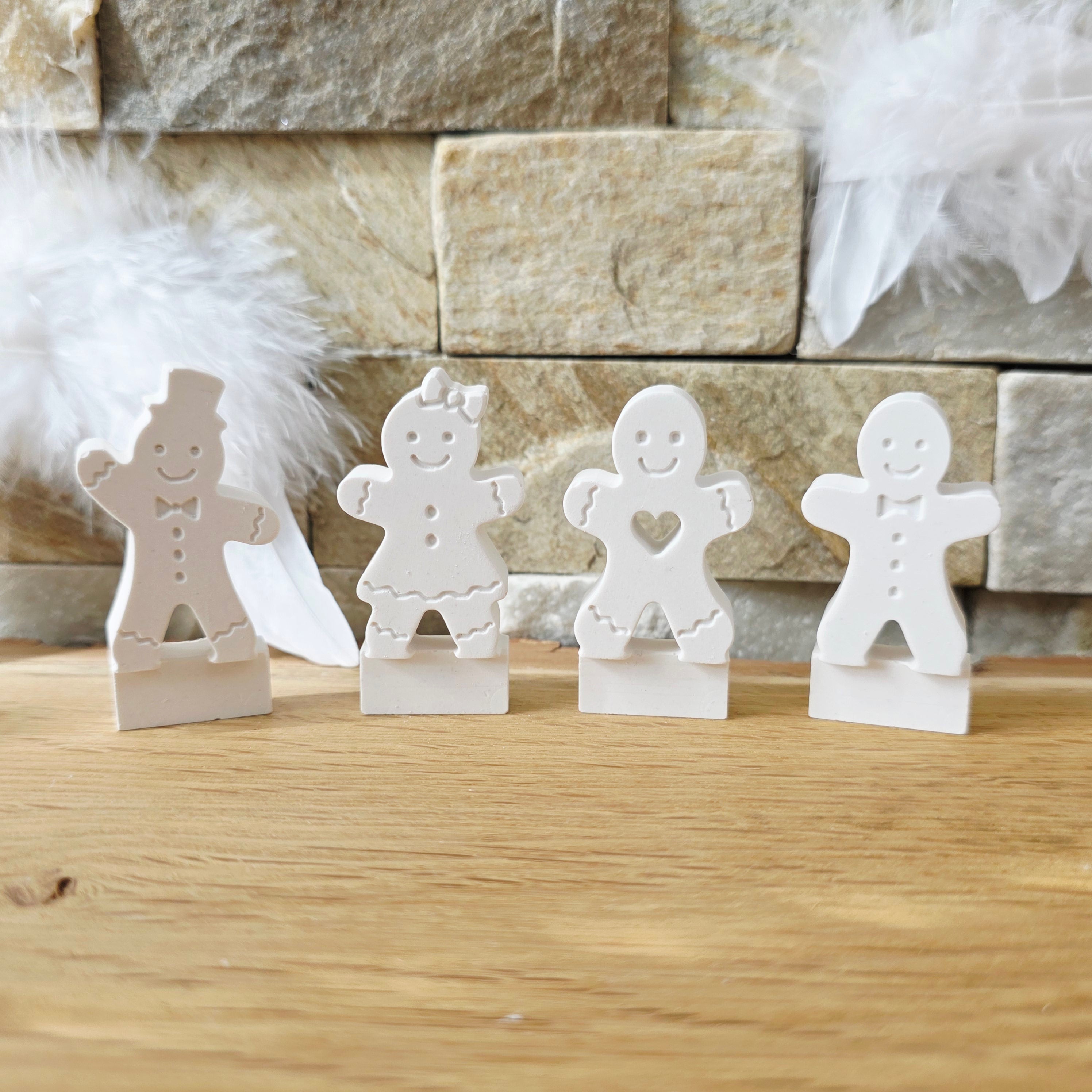 Silikongießform – Lebkuchenfiguren – Stecksystem