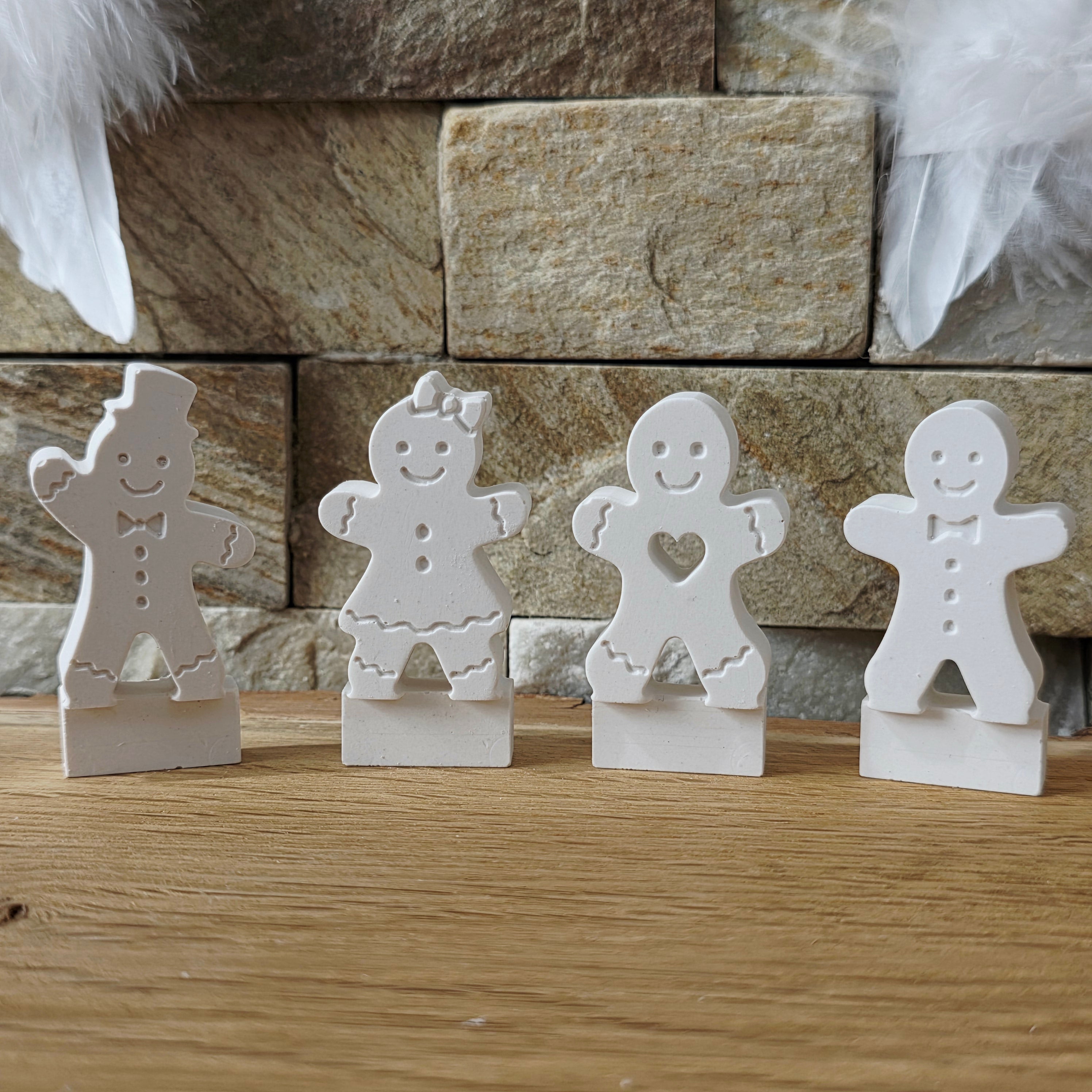 Silikongießform – Lebkuchenfiguren – Stecksystem