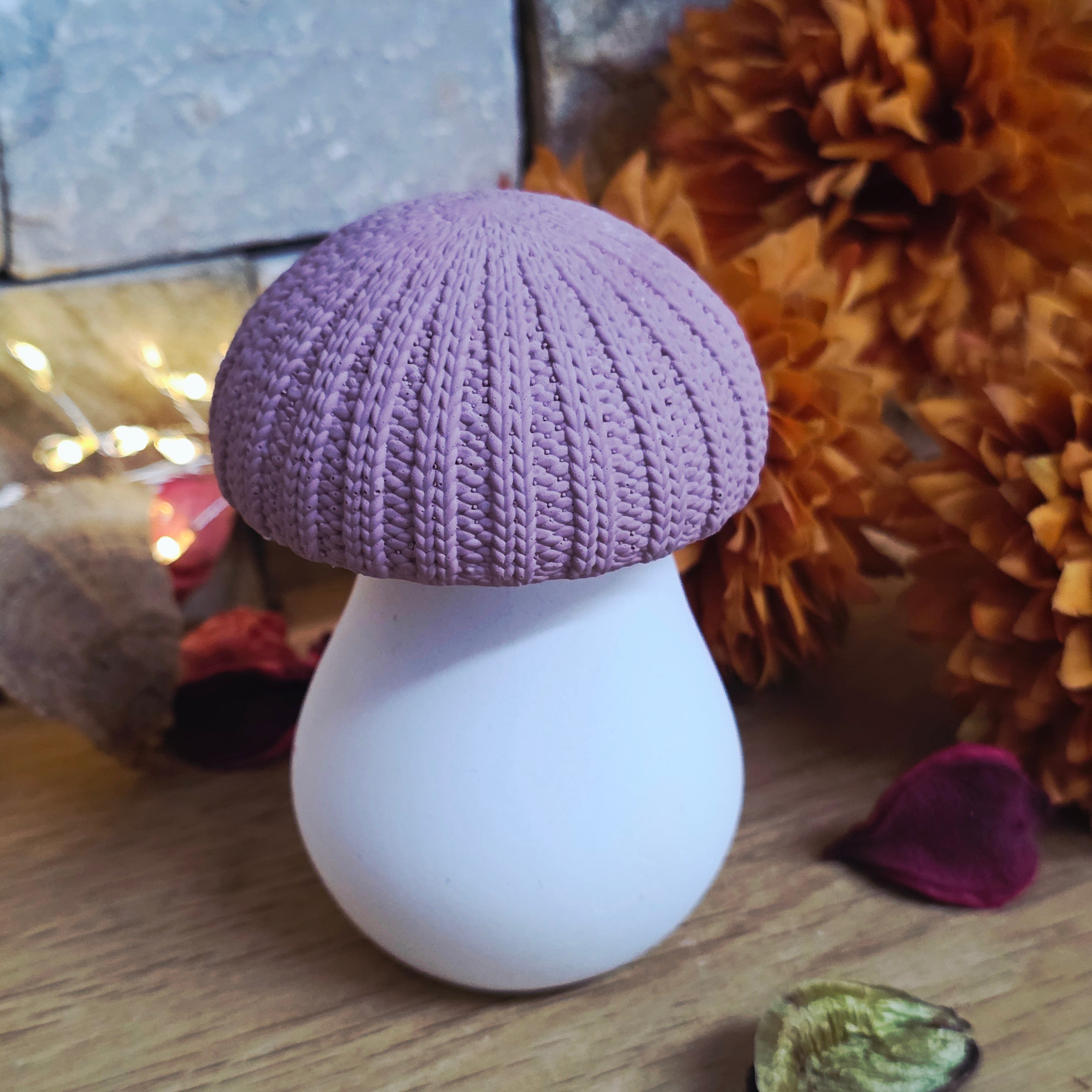 Silikongießform – Pilzkopf Kugelform - Herbstpilze zum Kombinieren