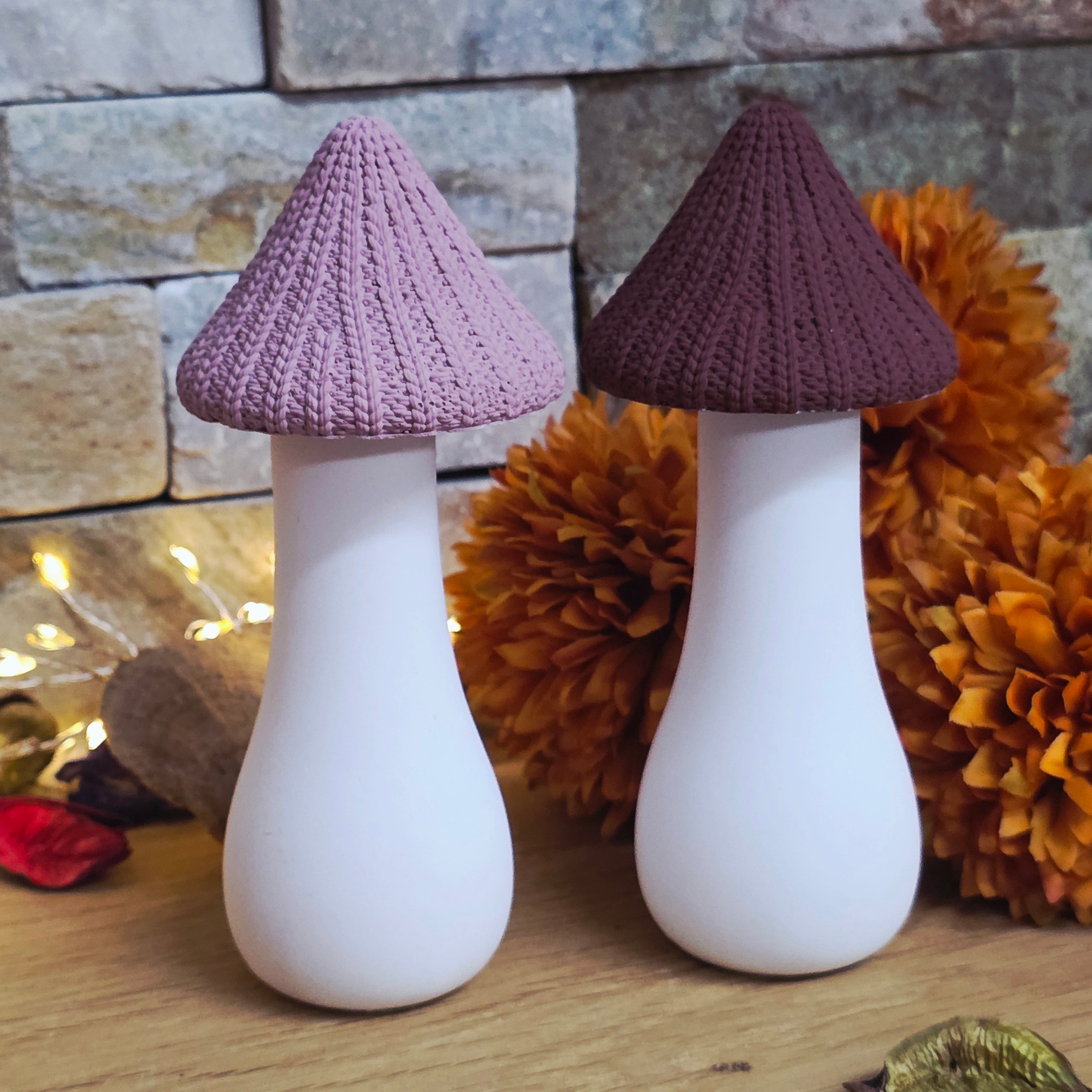 Silikongießform – Pilzkopf Glockenform spitz - Herbstpilze zum Kombinieren