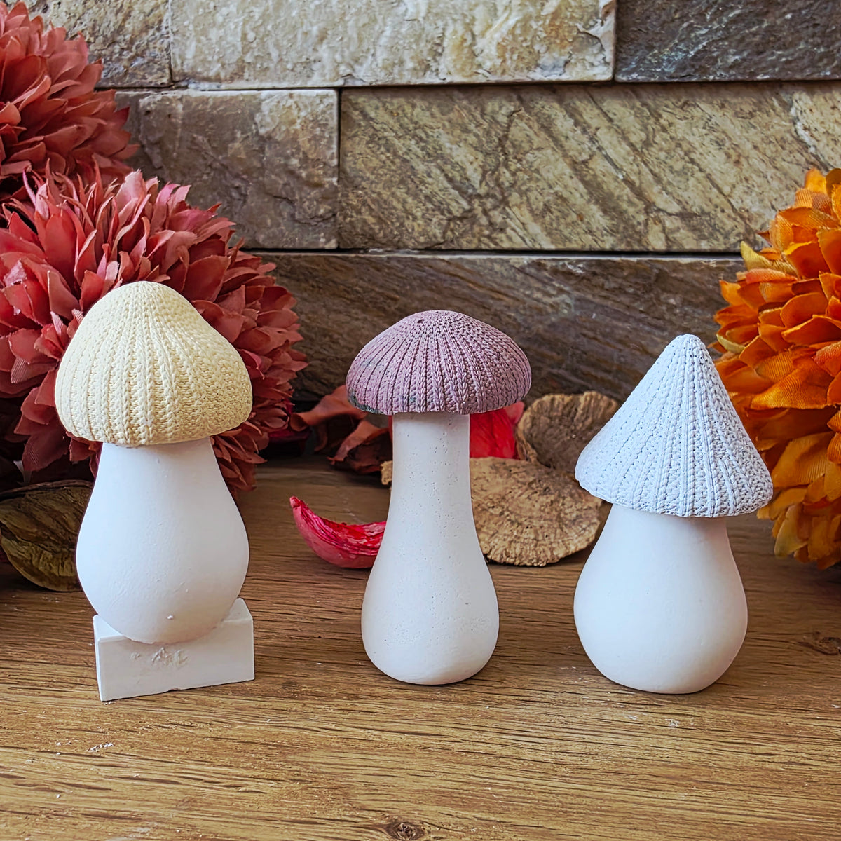 Silikongießform – MINI Herbstpilze zum Kombinieren