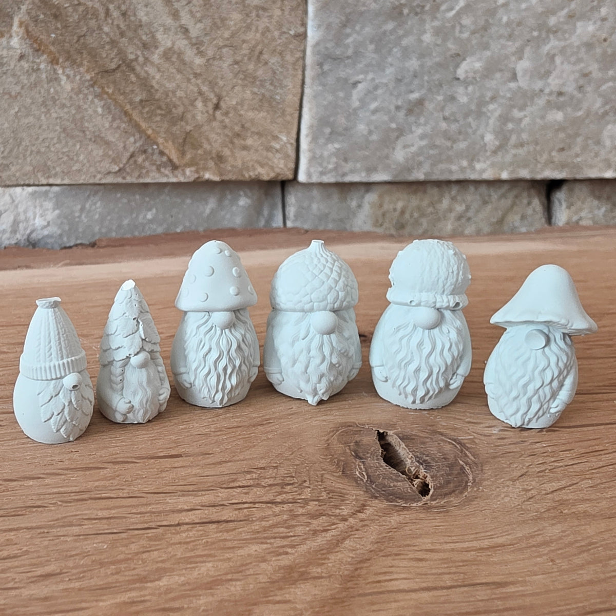 Silikongießform – Herbst Mini-Wichtel 6er Set
