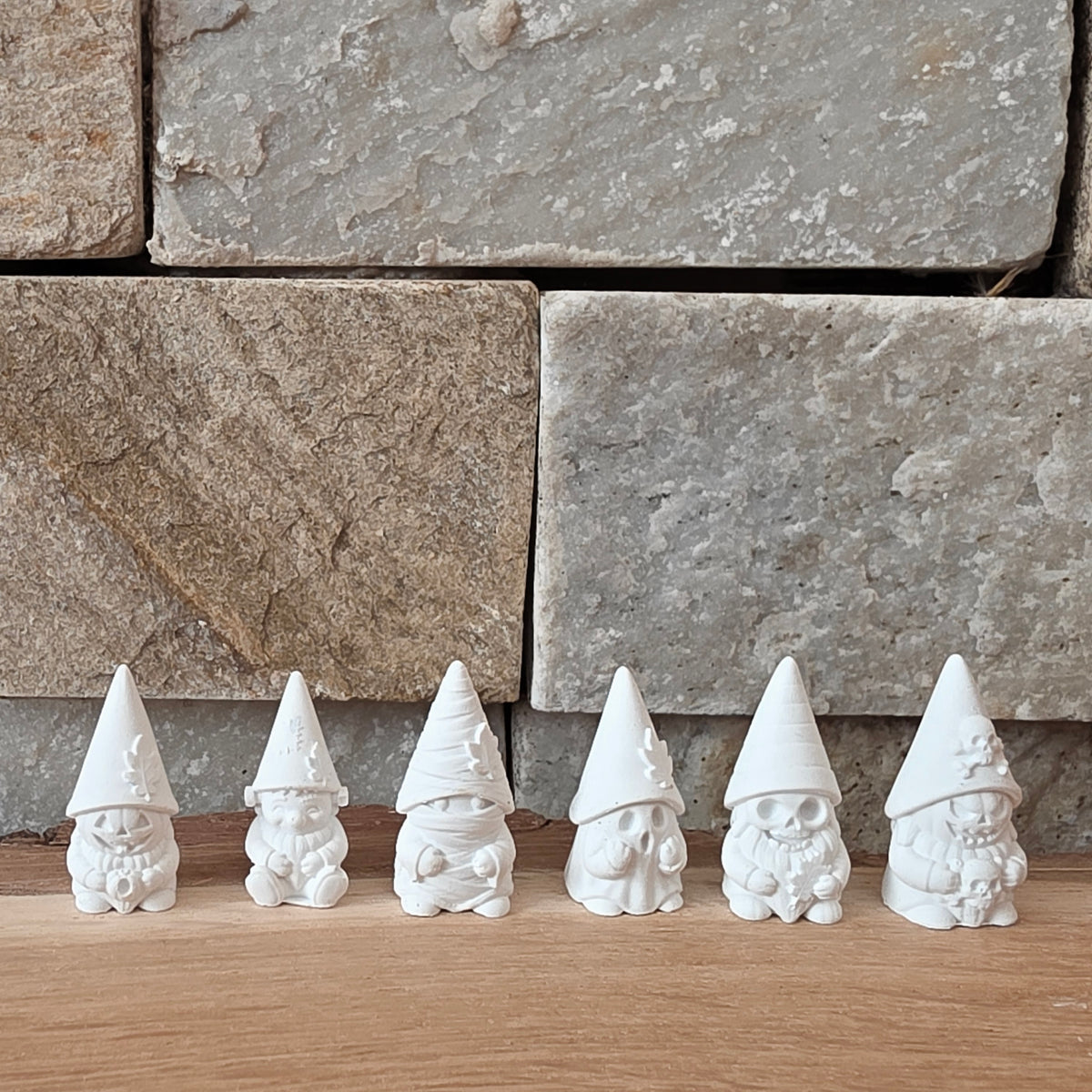 Silikongießform – Halloween Mini-Wichtel 6er Set