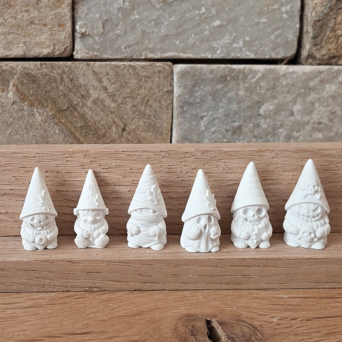 Silikongießform – Halloween Mini-Wichtel 6er Set