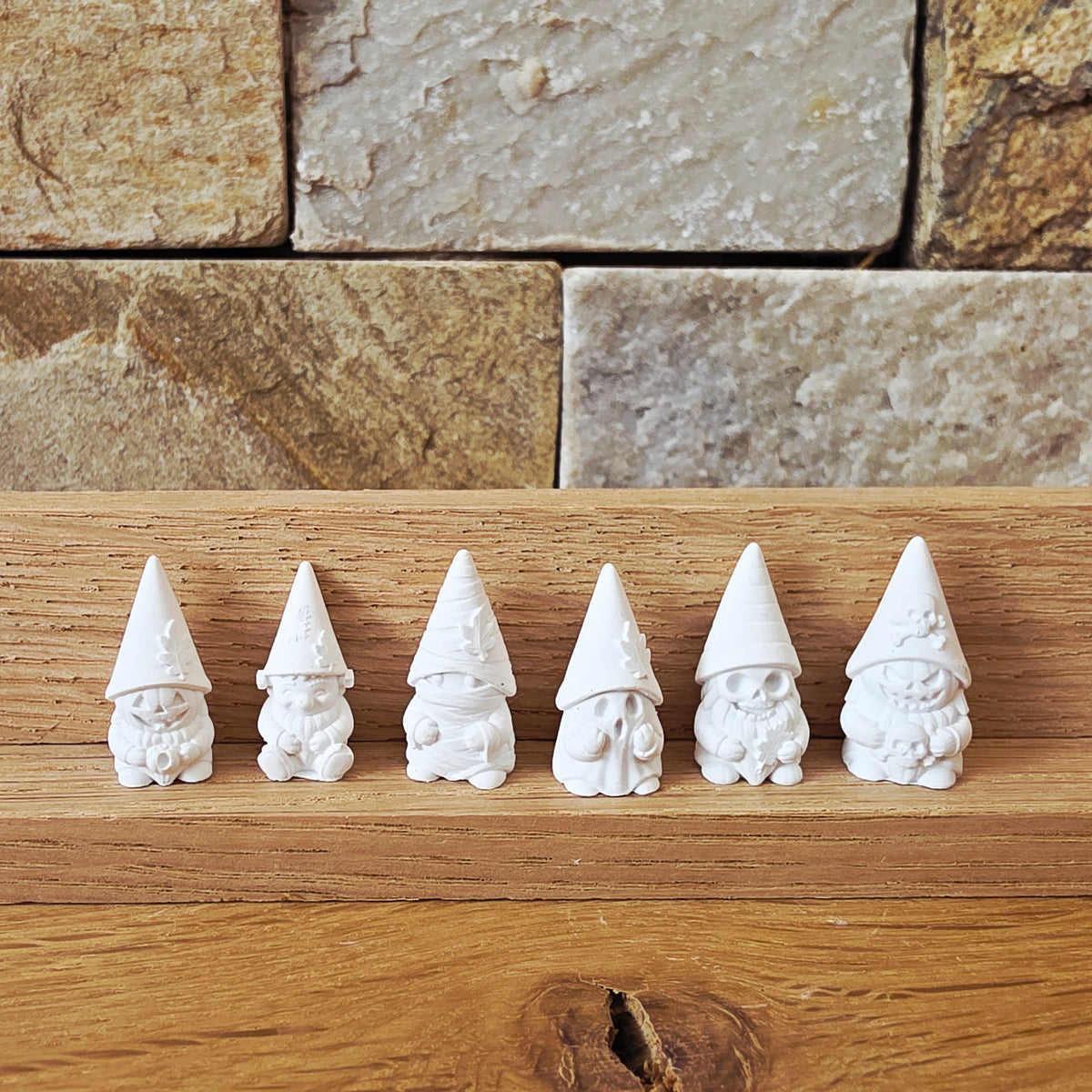 Silikongießform – Halloween Mini-Wichtel 6er Set