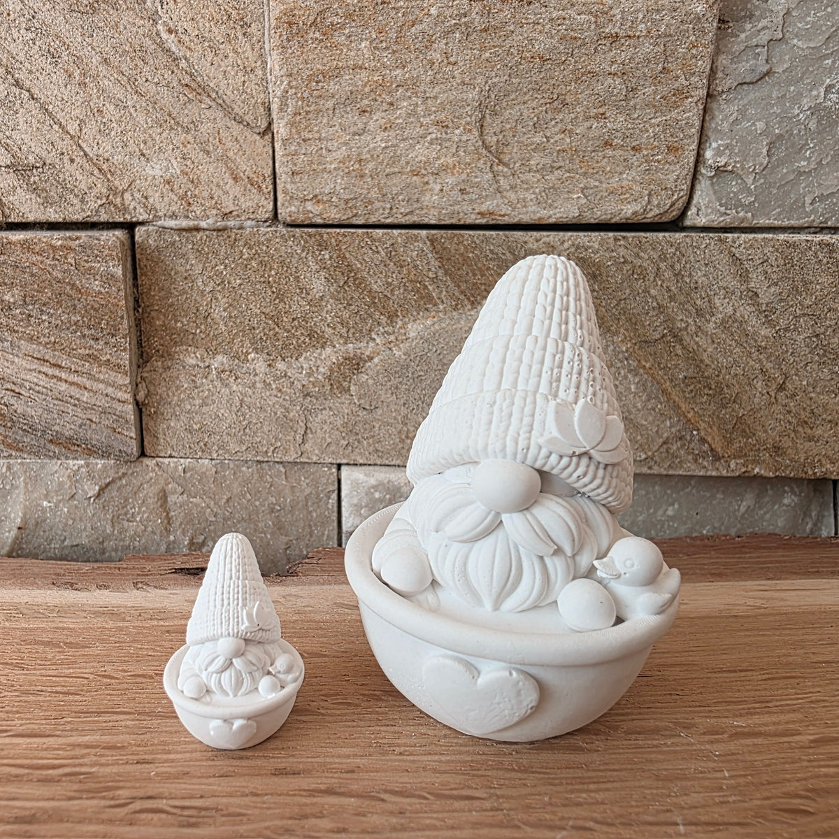 Silikongießform – Wellness-Wichtel – 5er-Set