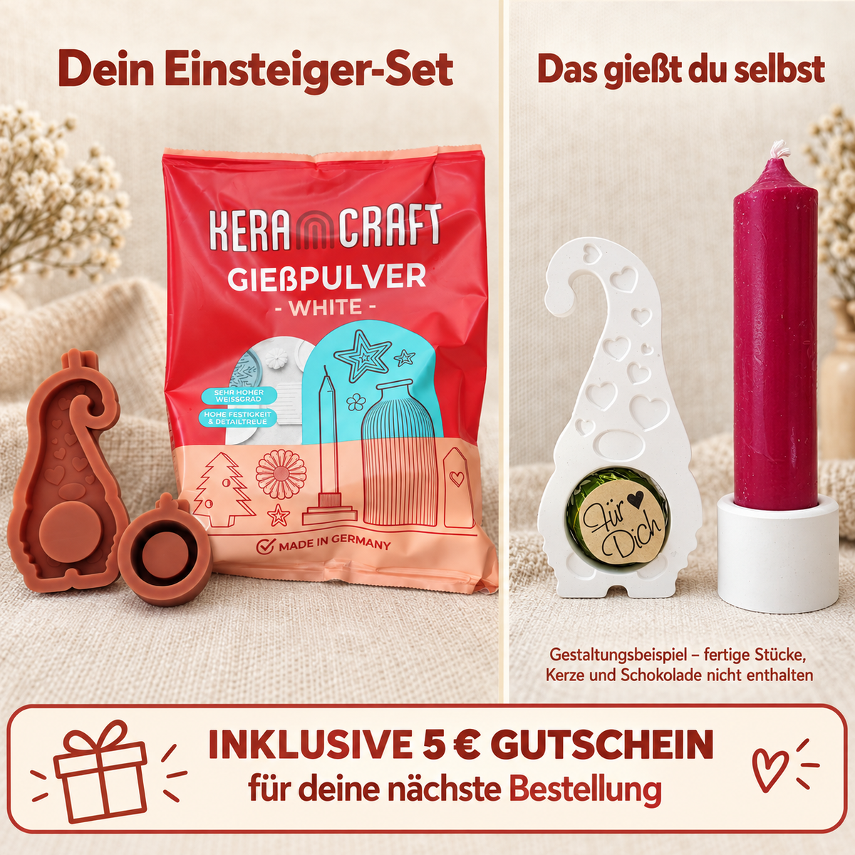 Gießstarter-Set – dein Einstieg ins kreative Gießen