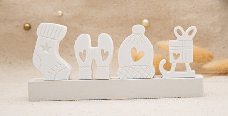 Silikon – Gießform – Winterfreude – Steckform – passend für unser Stecksystem image