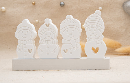 Silikon – Gießform – Winterbande – Steckform – passend für unser Stecksystem image