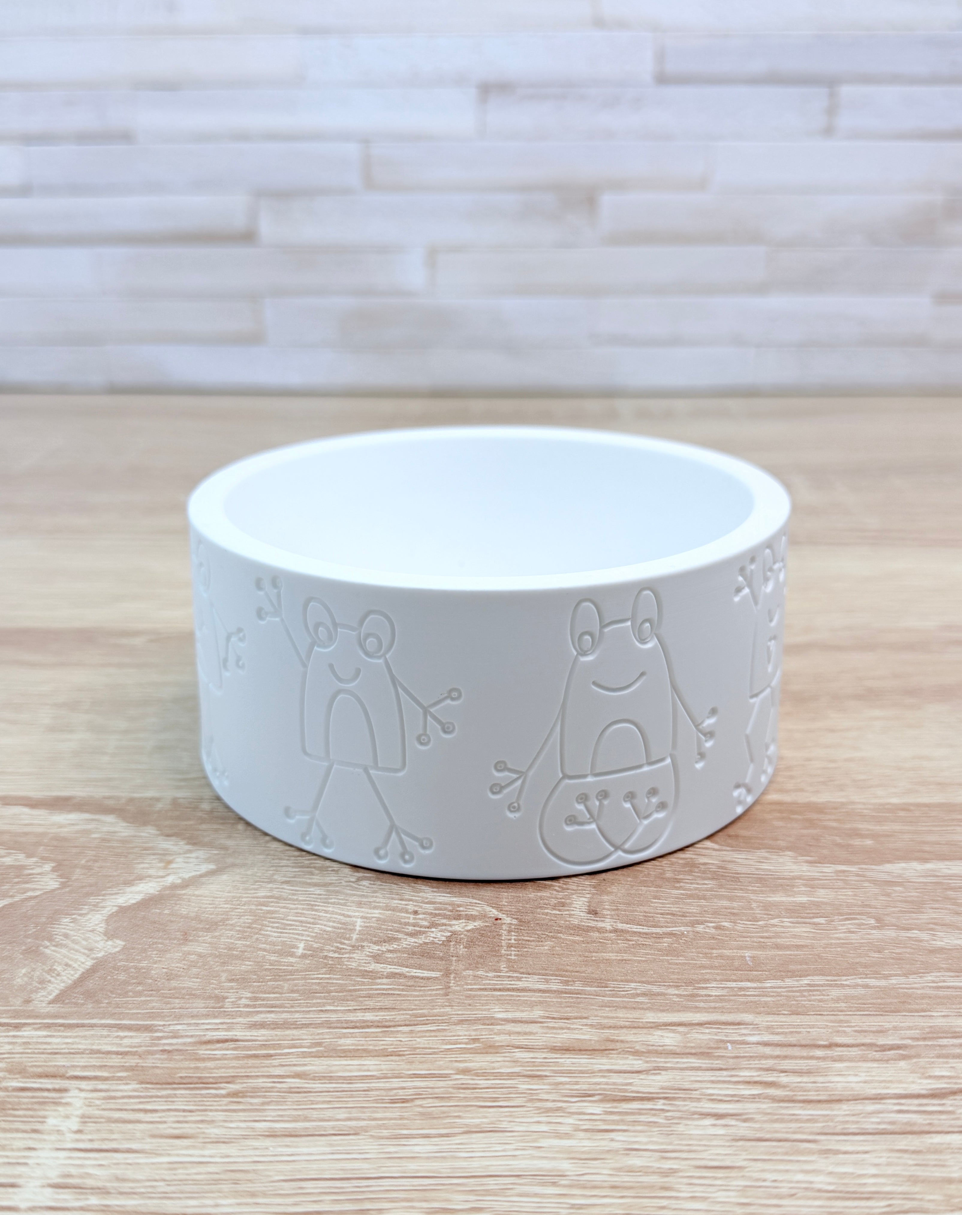 Motivband für unsere Schalenform - Yoga Frösche -