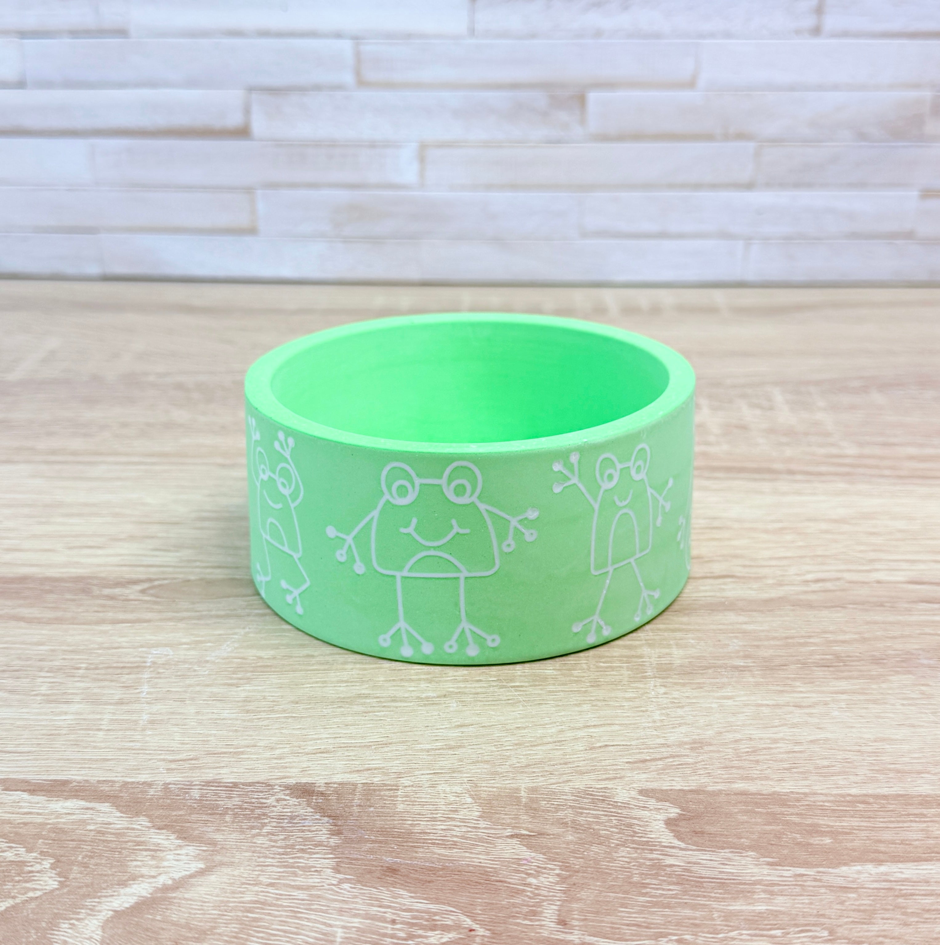 Motivband für unsere Schalenform - Yoga Frösche -