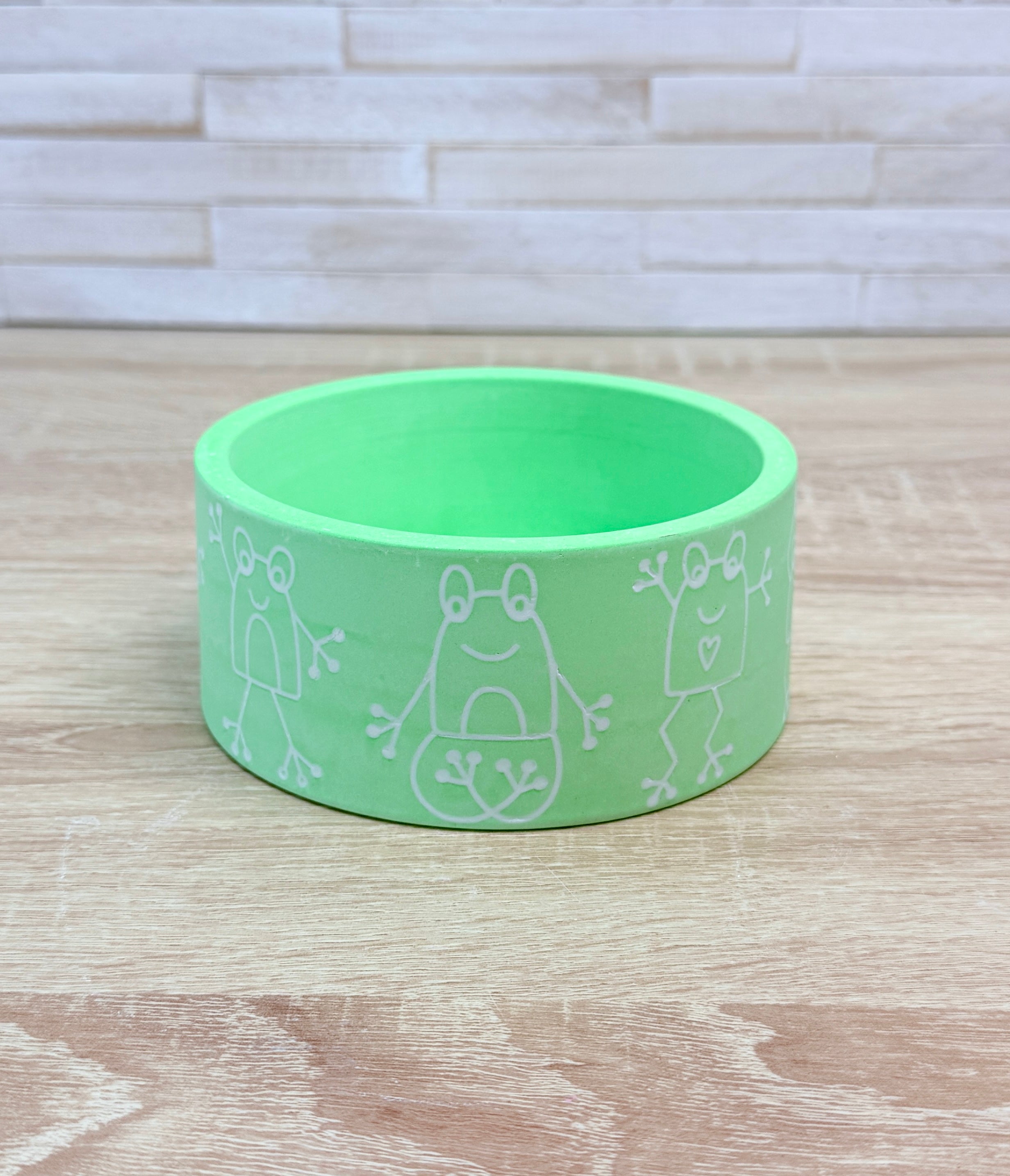 Motivband für unsere Schalenform - Yoga Frösche -