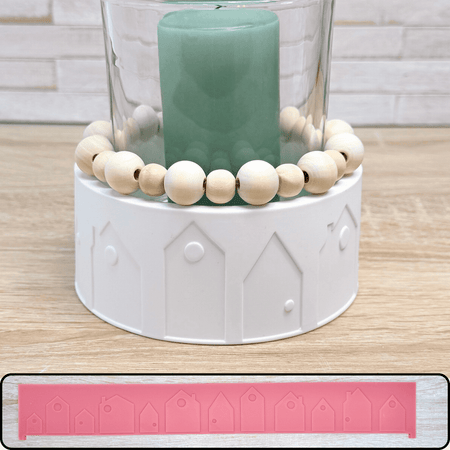 Motivband für unsere Schalenform - Häuser geschlossen - image
