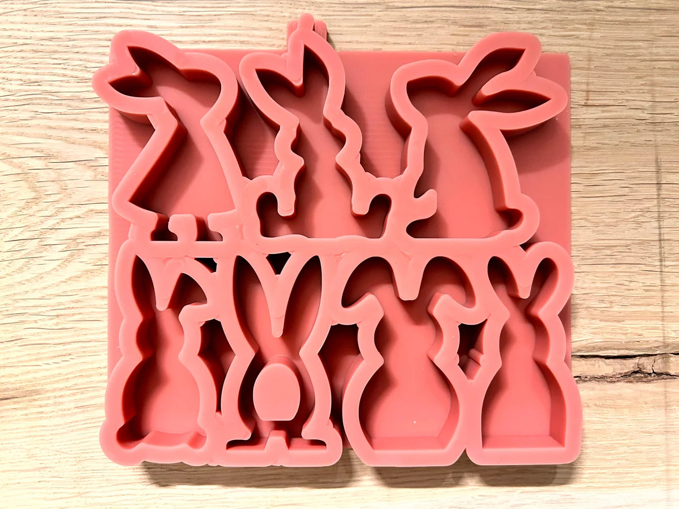 Hasenbande Komplett Set – DIY Gießset für liebevolle Osterdeko