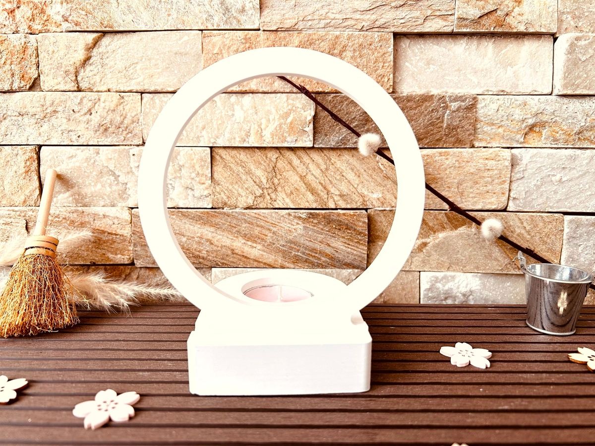 Silikon Gießform Ring Einschieber für unseren Teelichthalter – Kerzenhalter – Ansicht 4