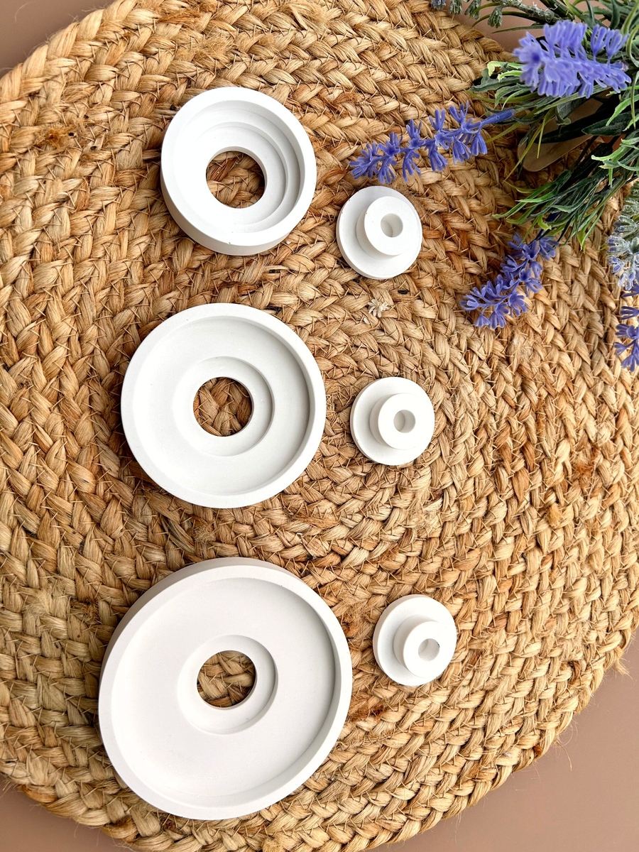 Silikon Gießform Gartenfackel Windlicht Fackelhalter Fackellicht – Ansicht 5