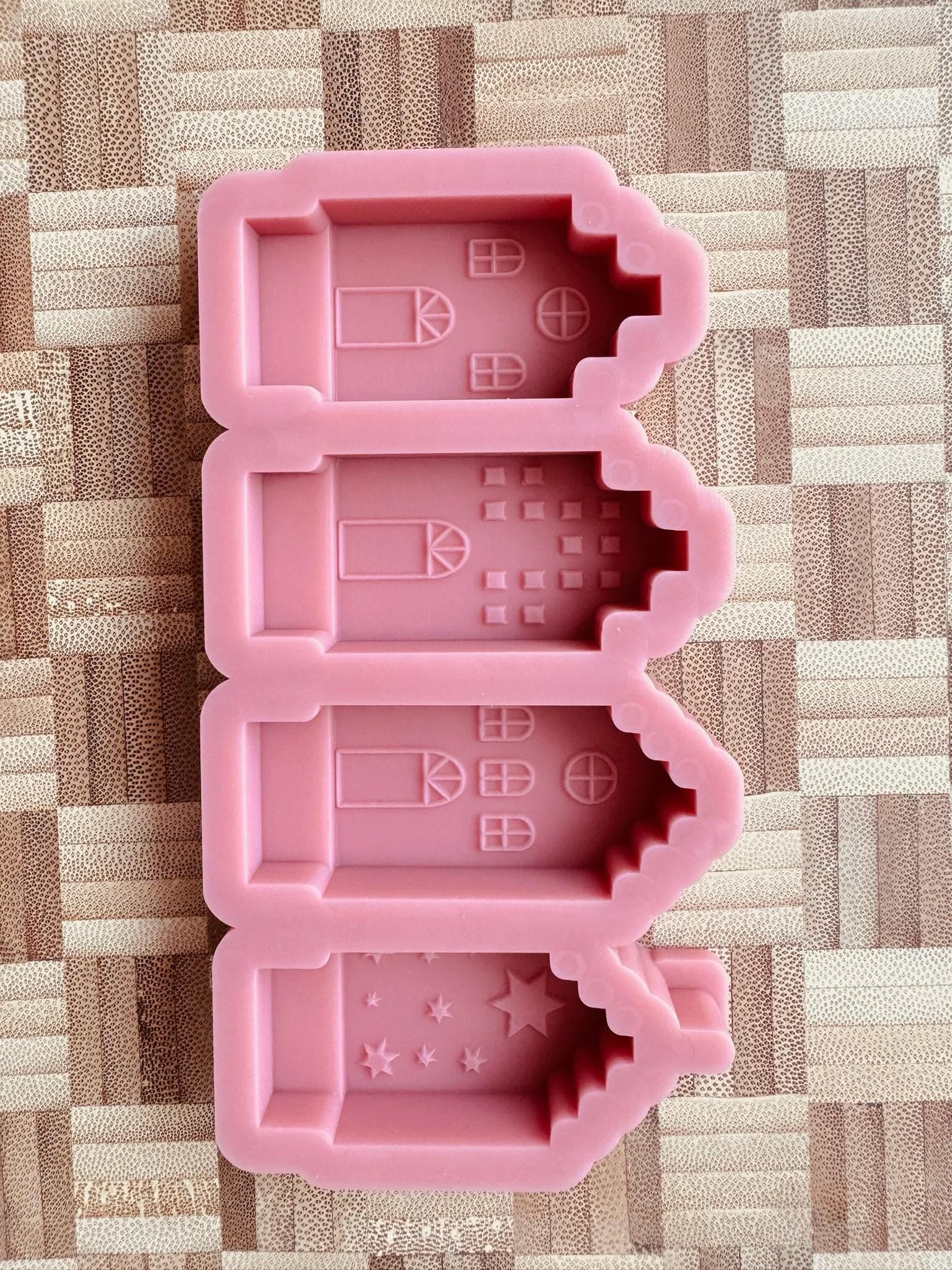 Adventskranz Set (Grundplatte + Formen für 12 Steckklötze)