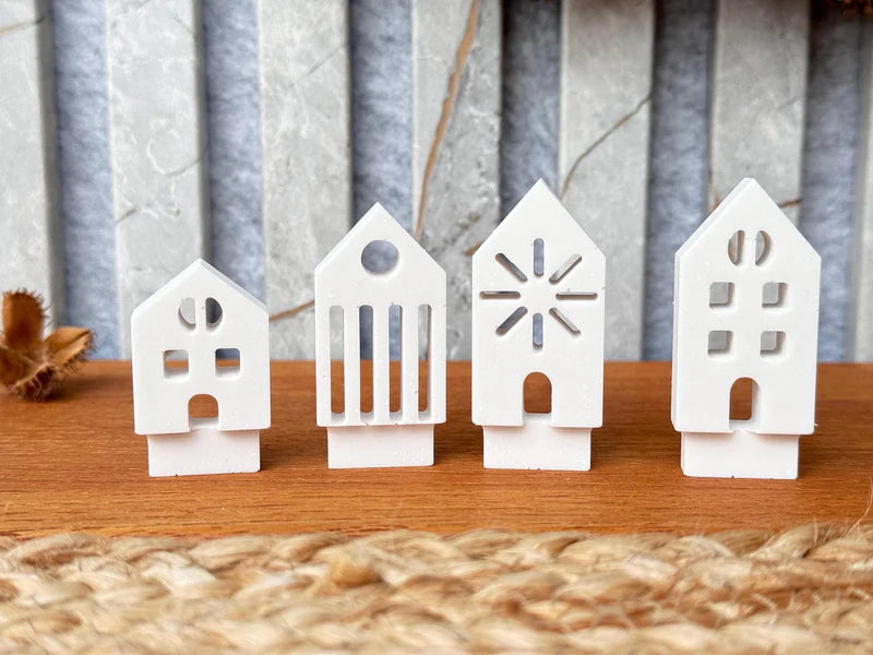 Adventskranz Set (Grundplatte + Formen für 12 Steckklötze)