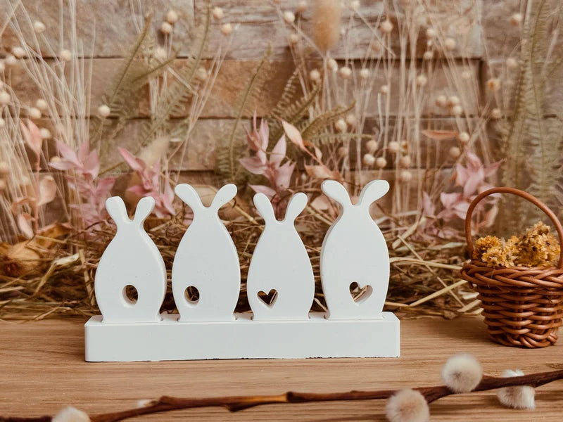 Osterhasen Frühlingsdeko - DIY Komplett Set