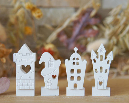 Silikon – Gießform – Mitternachtshäuschen – Steckform – passend für unser Stecksystem – image