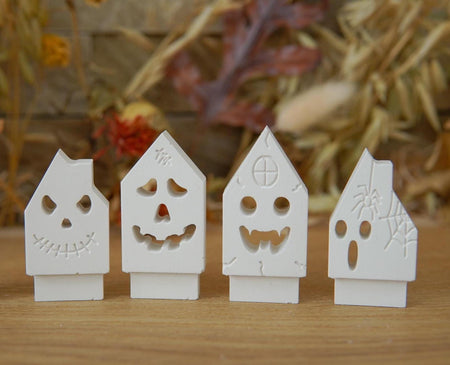 Silikon – Gießform – Spukhäuser – Steckform – passend für unser Stecksystem – image