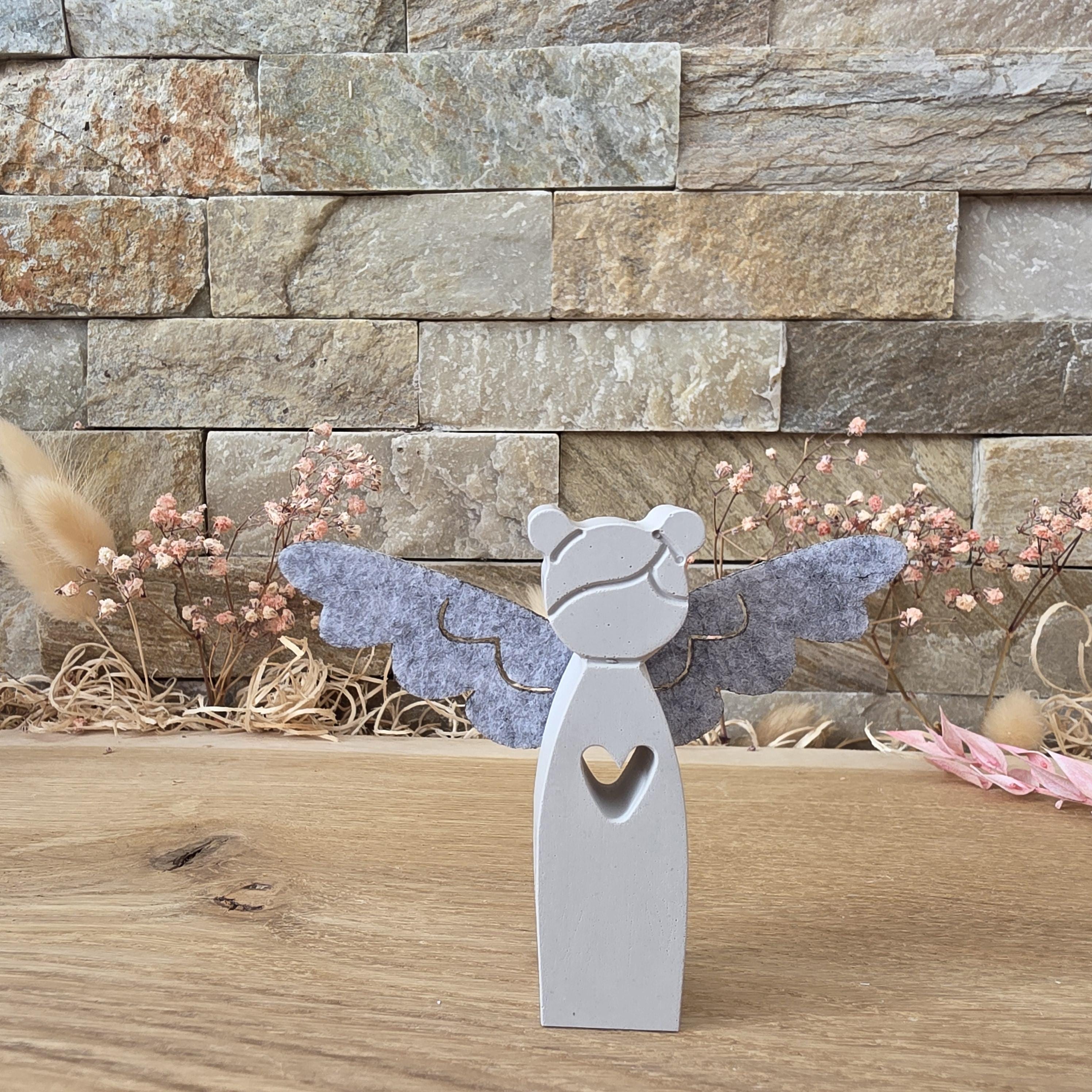 Silikon – Gießform – Zopfmädchen 2  – schlicht & kombinierbar -