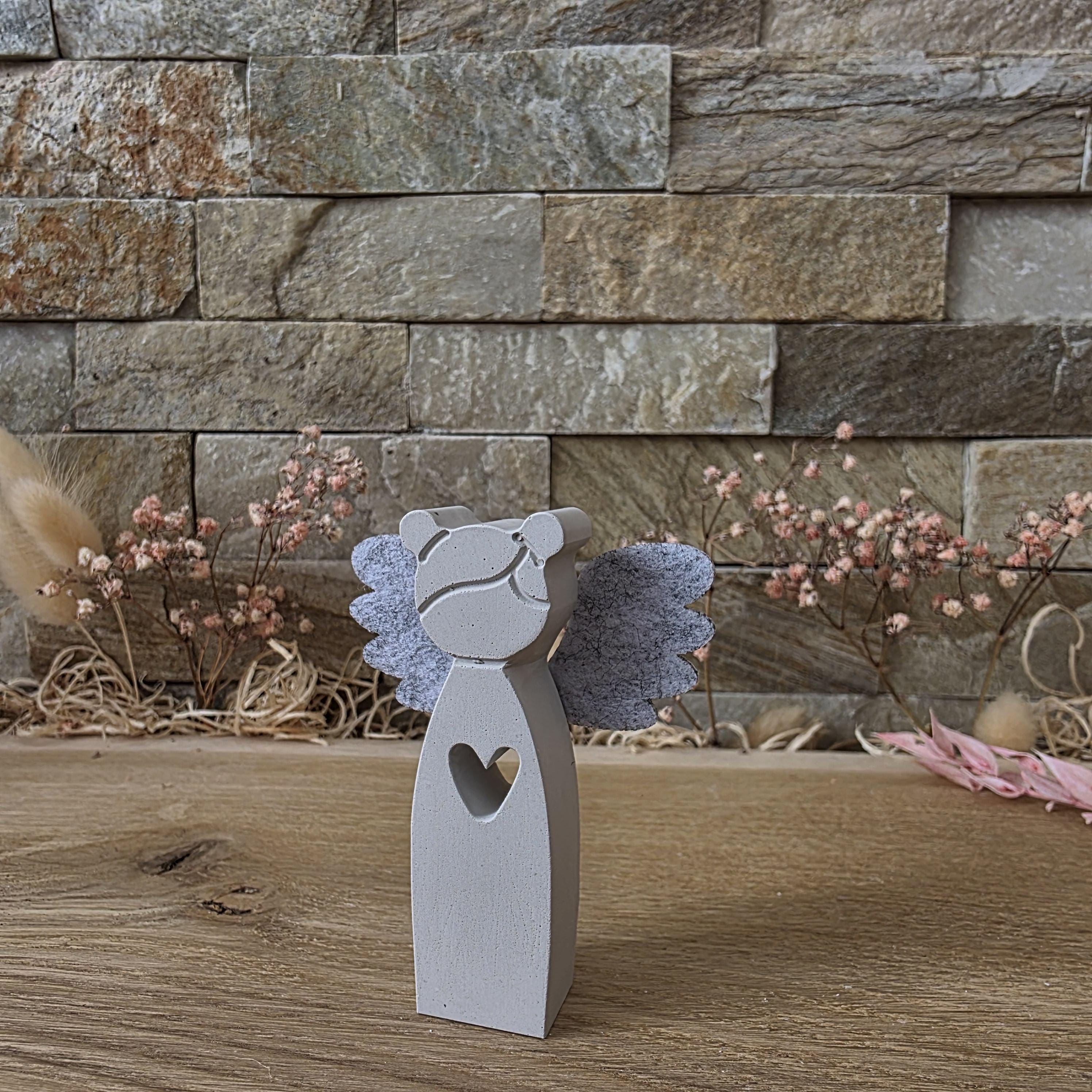 Silikon – Gießform – Zopfmädchen 2  – schlicht & kombinierbar -