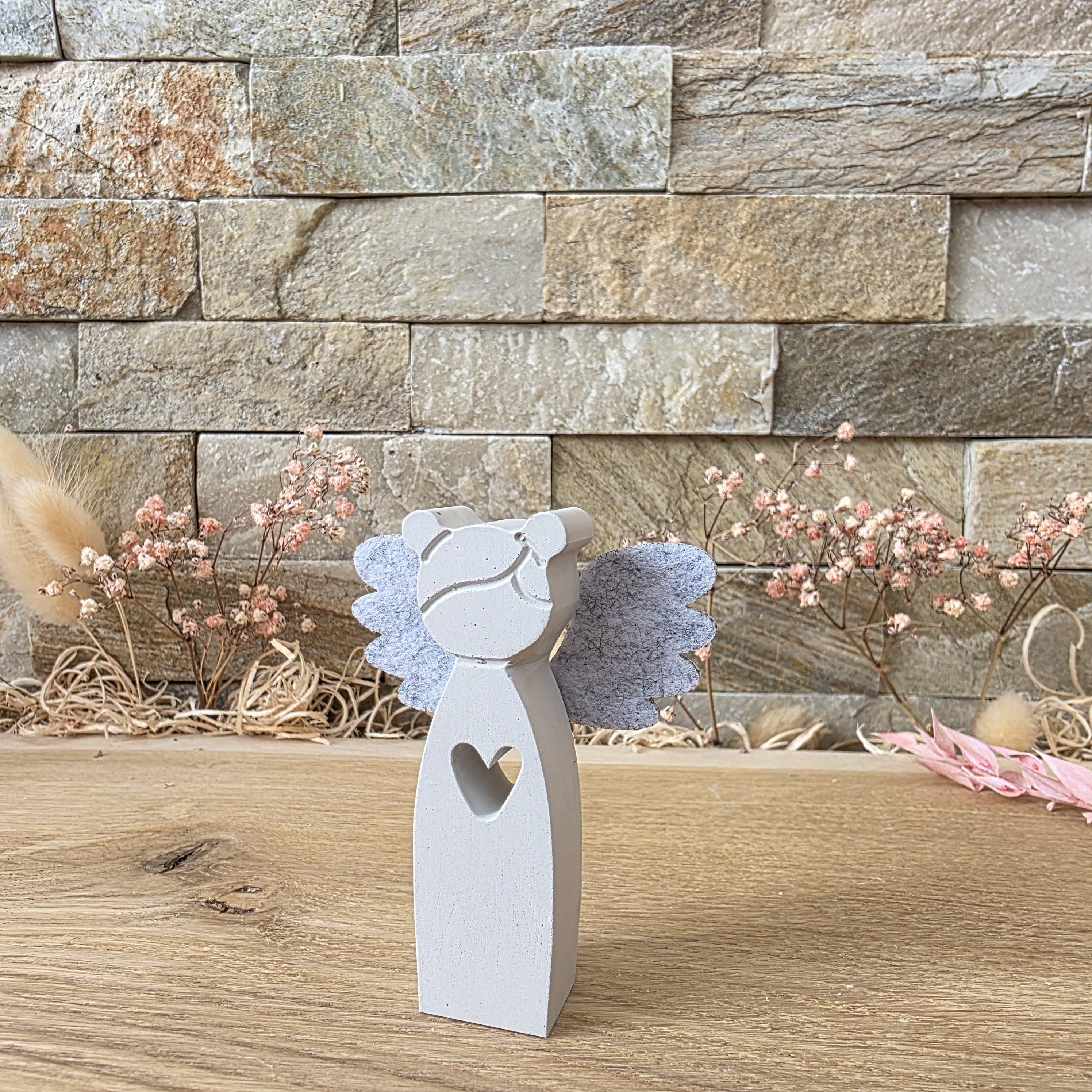 Silikon – Gießform – Zopfmädchen 2  – schlicht & kombinierbar -