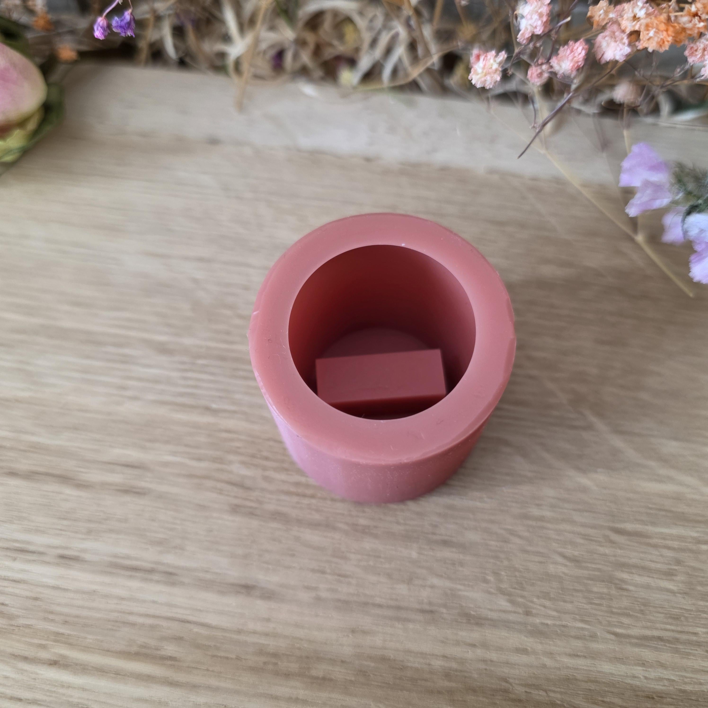 Silikon – Gießform – Steckform Blumentopf klein – mit Steckplatz