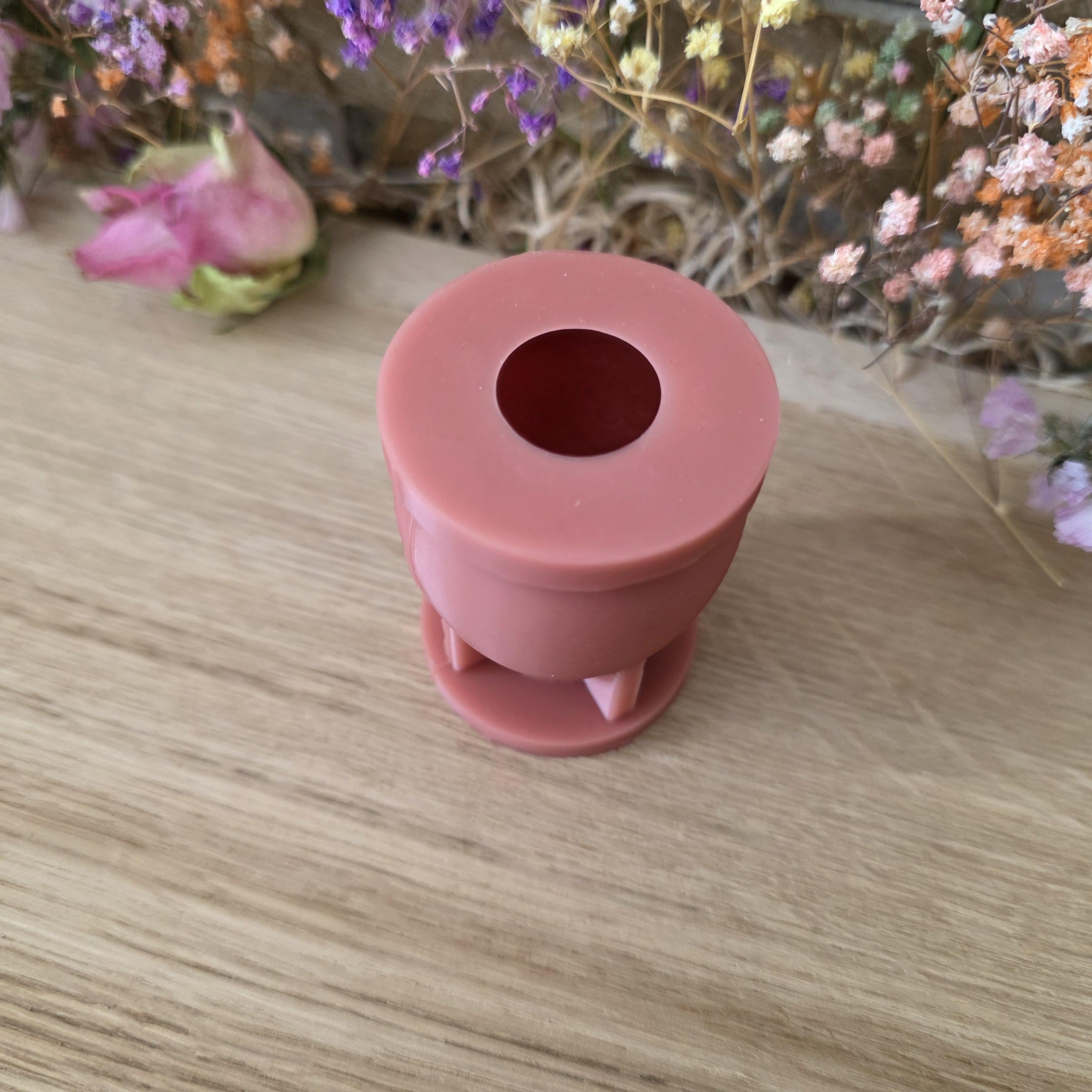 Silikon – Gießform – 3D-Ei mit Herz -