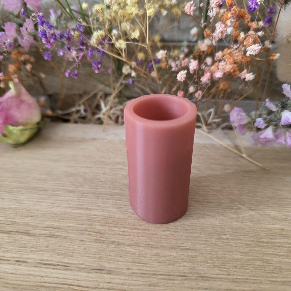 Silikon-Gießform Steckform Vase breit schlicht & kombinierbar – Ansicht 5