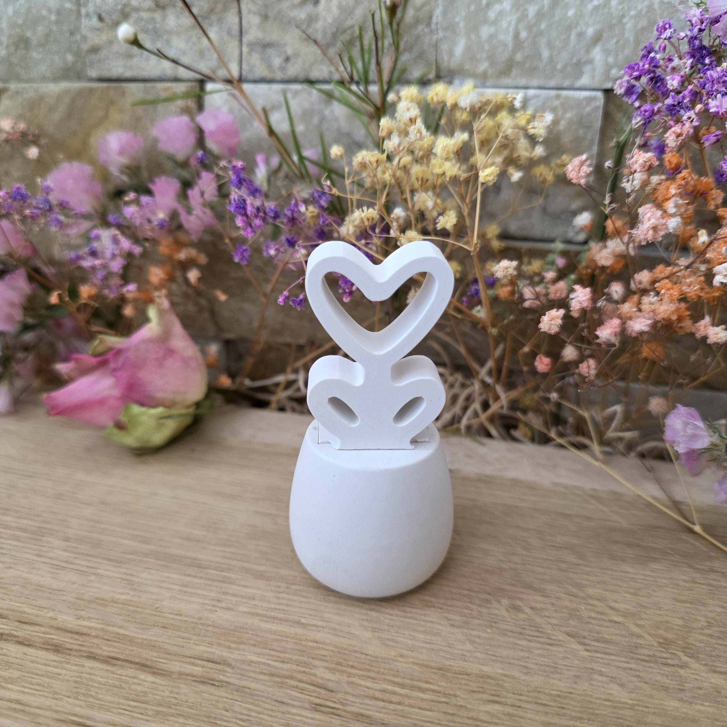 Silikon – Gießform – Steckform Blumentopf klein – mit Steckplatz