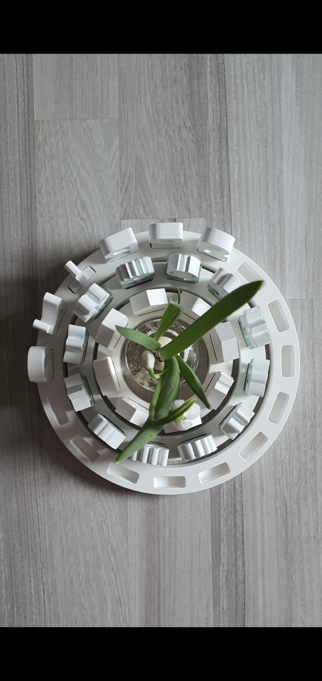 Silikon – Gießform – Steckform - Grundform Dekoringe – 3er Set in verschiedenen Größen